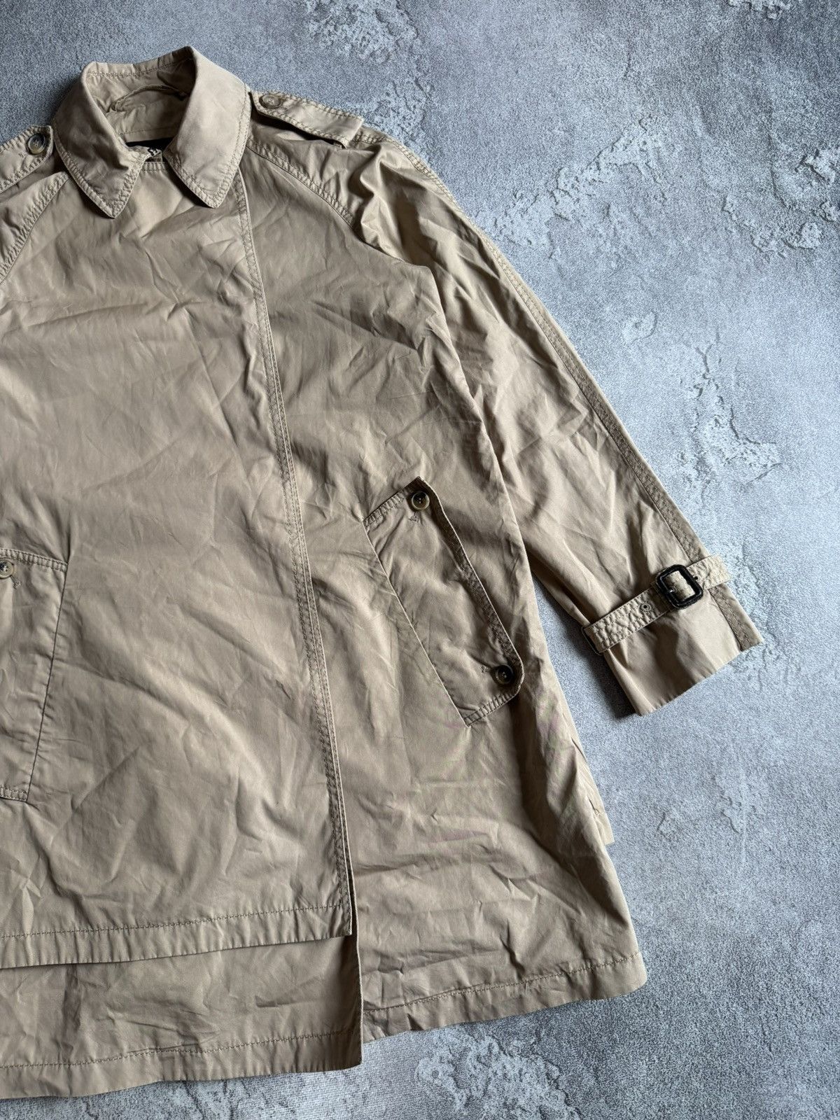 Allsaints AllSaints 12size Hanover Trench coat jacket old money 00s Size XL / US 12-14 / IT 48-50 - 10 Thumbnail