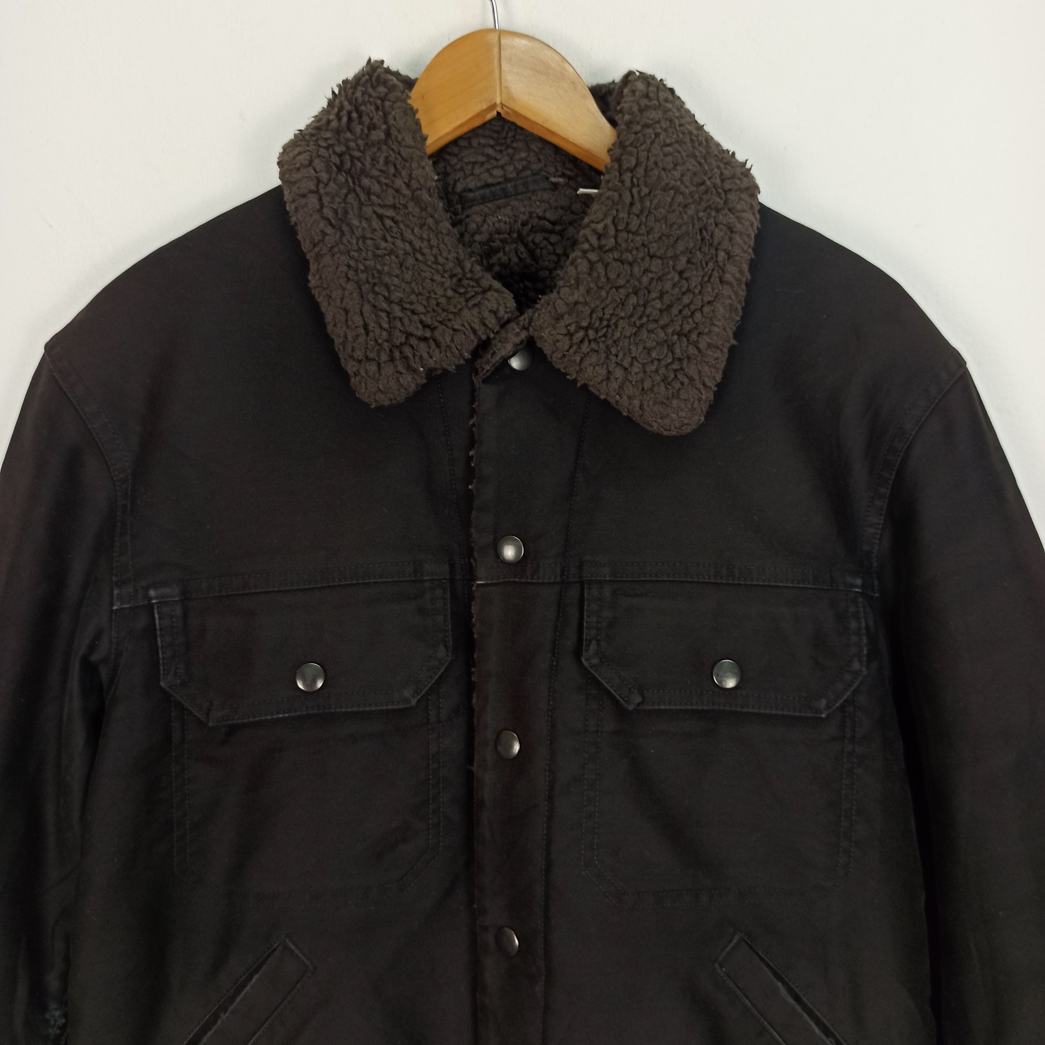Lemaire × Uniqlo NWOT U Christophe Lemaire Pile Lined Fleece Trucker Jacket Size US M / EU 48-50 / 2 - 3 Thumbnail