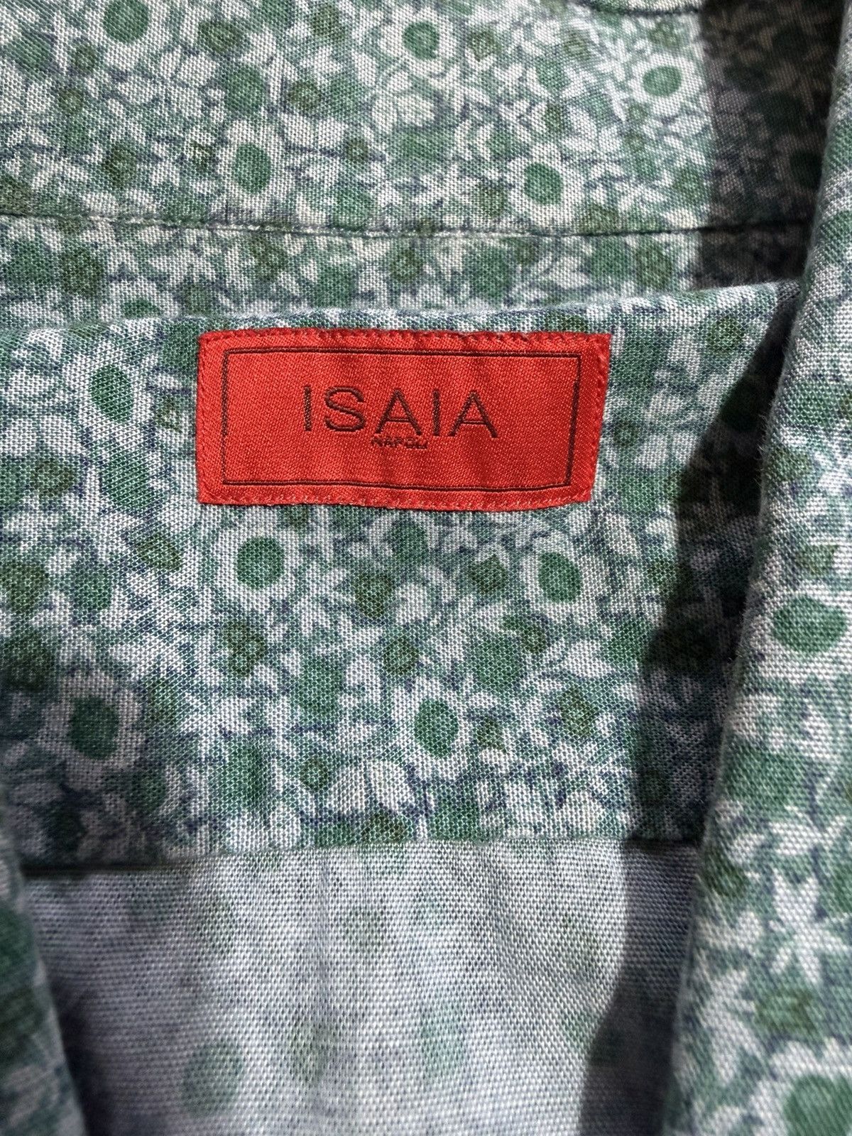 Isaia NWOT Isaia Floral Shirt Size US XL / EU 56 / 4 - 4 Thumbnail