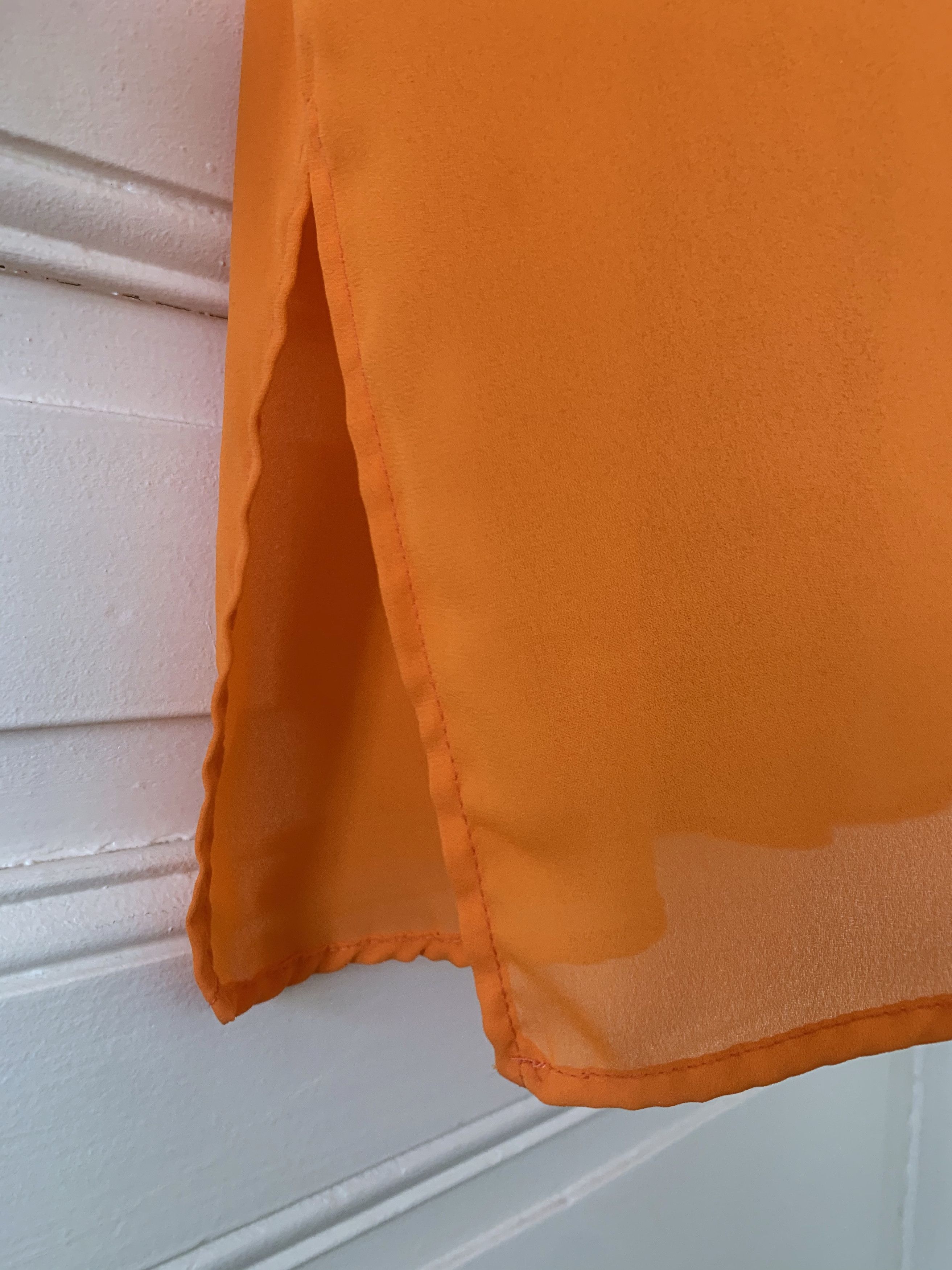 Vintage Orange Short-Sleeve Shirt Size S / US 4 / IT 40 - 5 Thumbnail