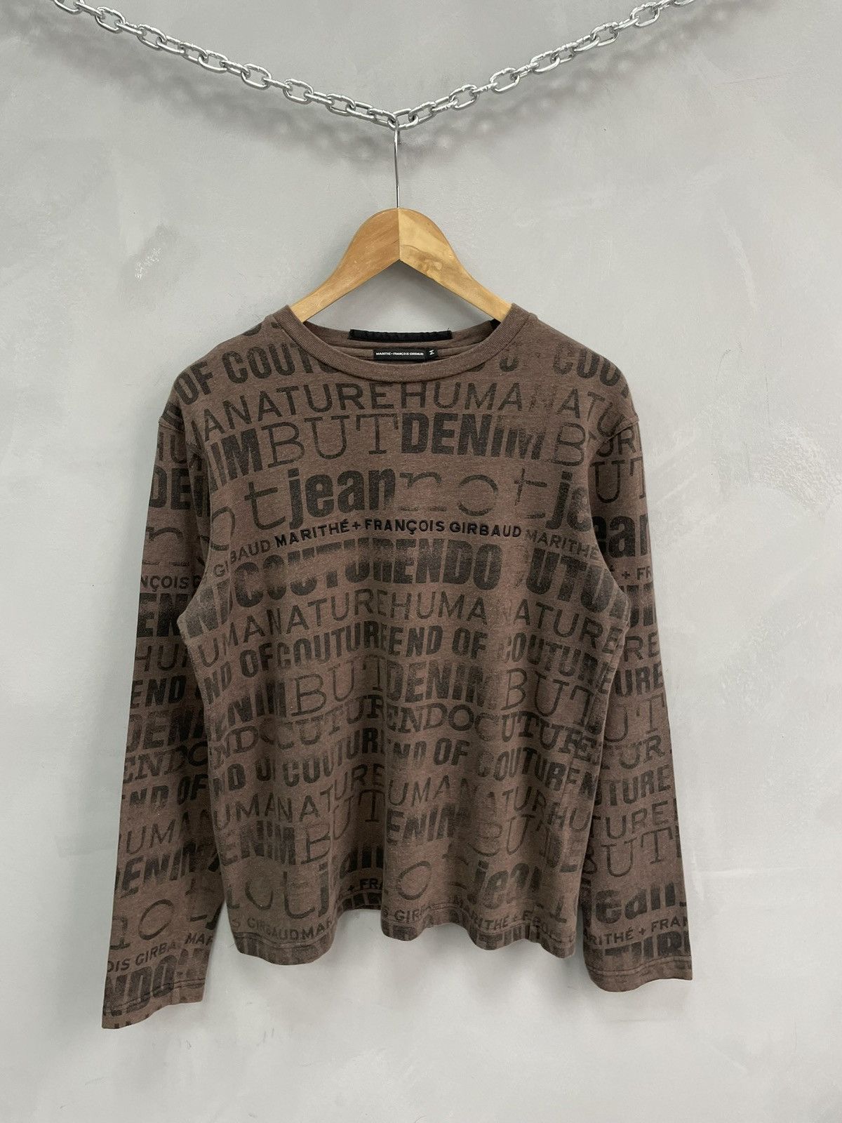 Rare 2000s y2k archive long sleeve Marithe Francois Girbaud