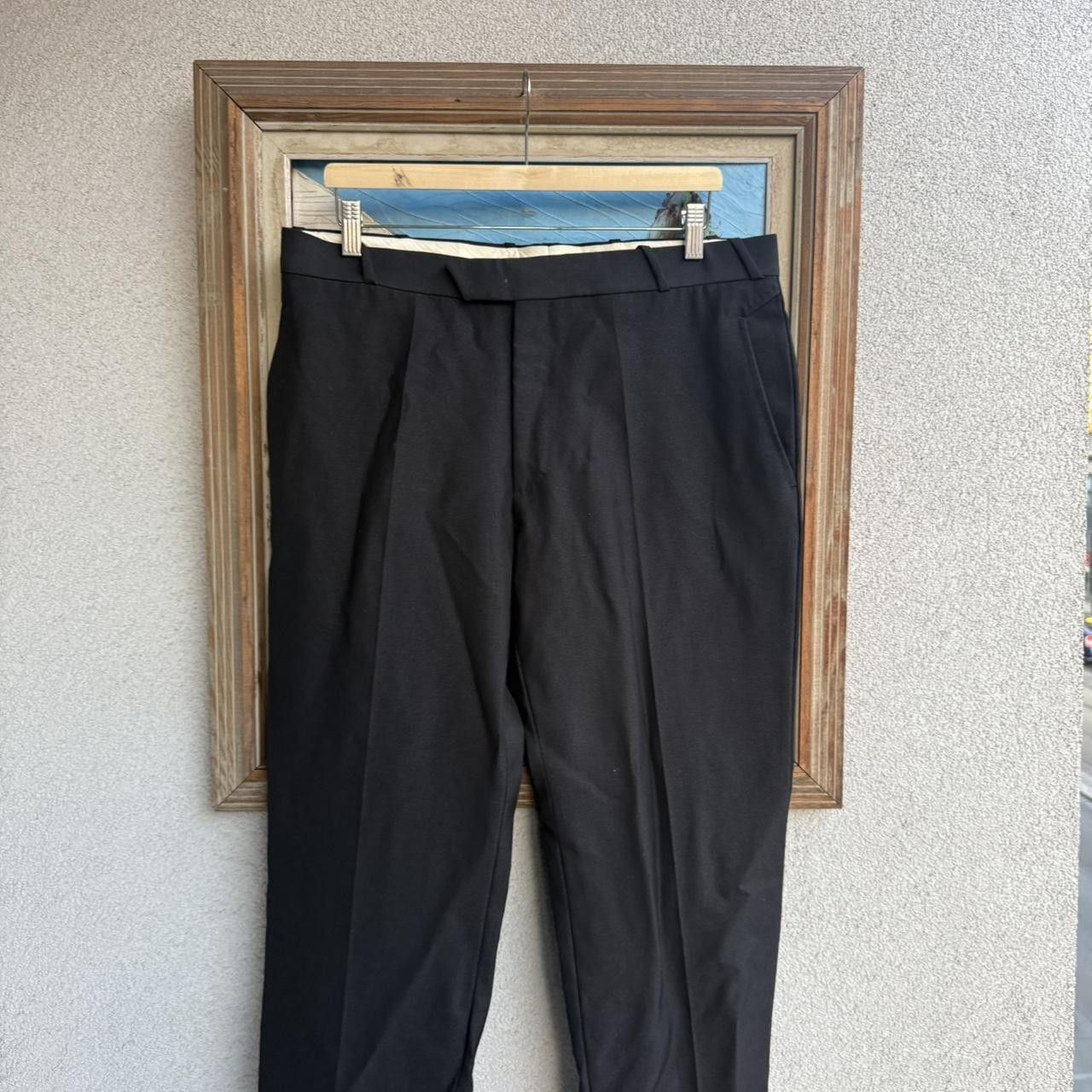 Thierry Mugler Mugler Wool Trousers Bottoms Black Wool Avantgarde High End Size US 36 / EU 52 - 4 Thumbnail