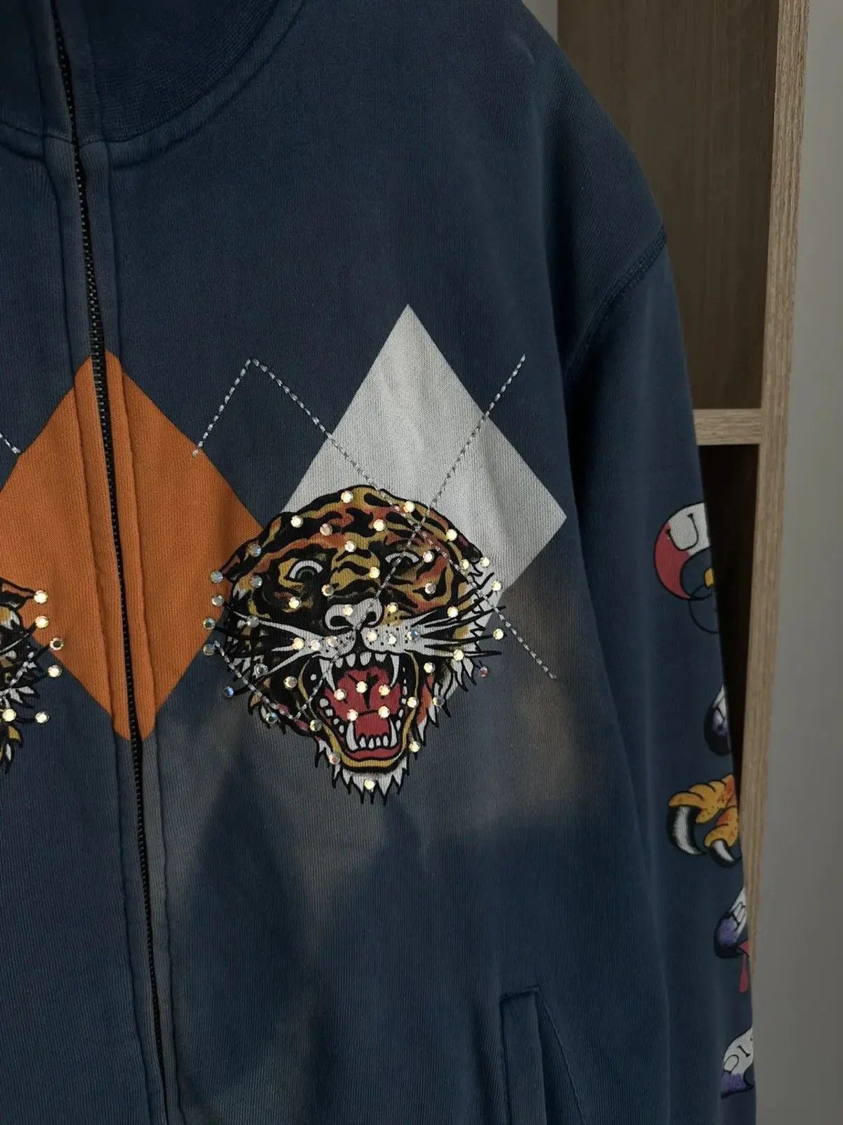 Ed Hardy Vintage Ed Hardy Christian Audigier Hoodie Size US M / EU 48-50 / 2 - 10 Thumbnail