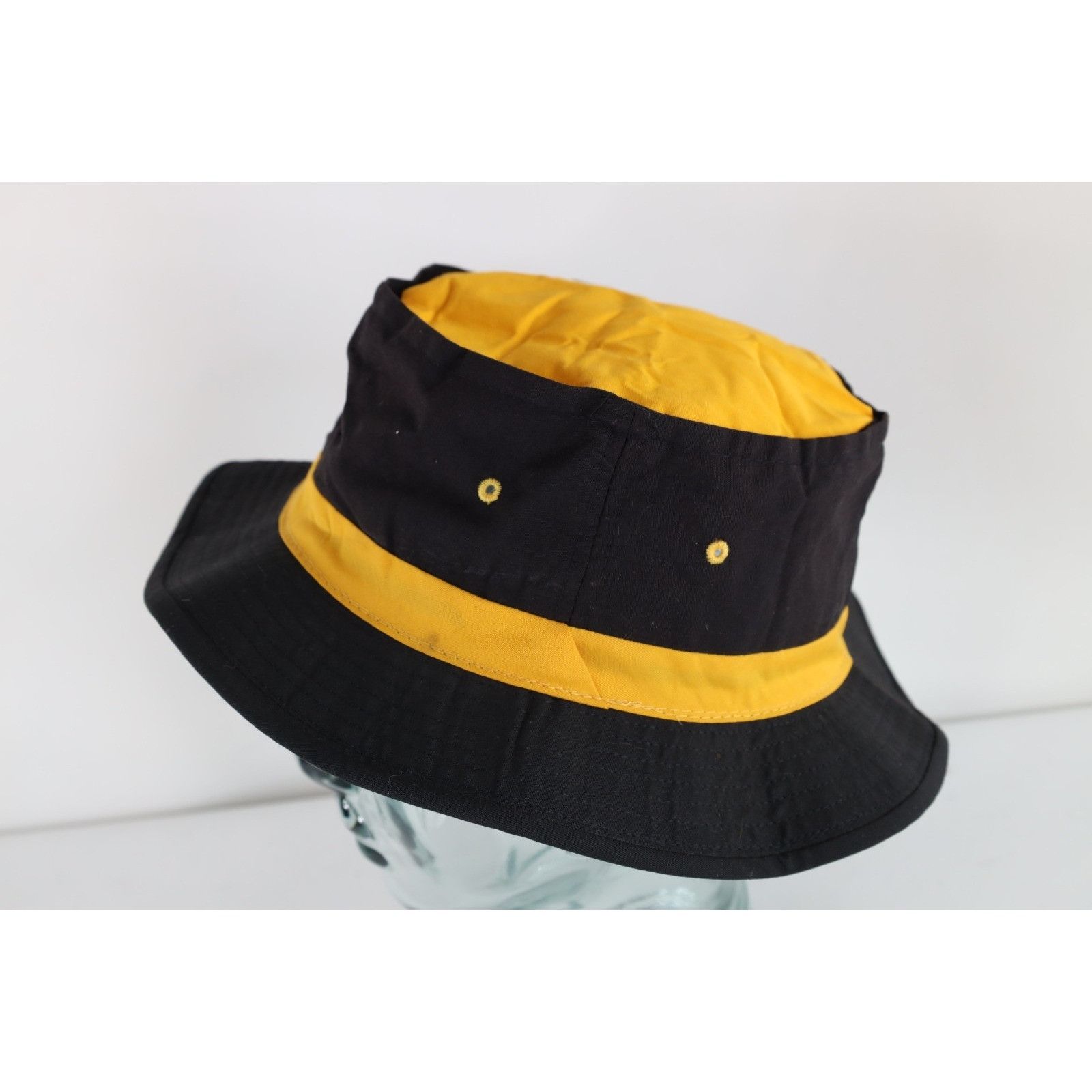 Vintage Vintage 90s Streetwear Blank Golfing Roll Top Bucket Hat Size ONE SIZE - 2 Thumbnail