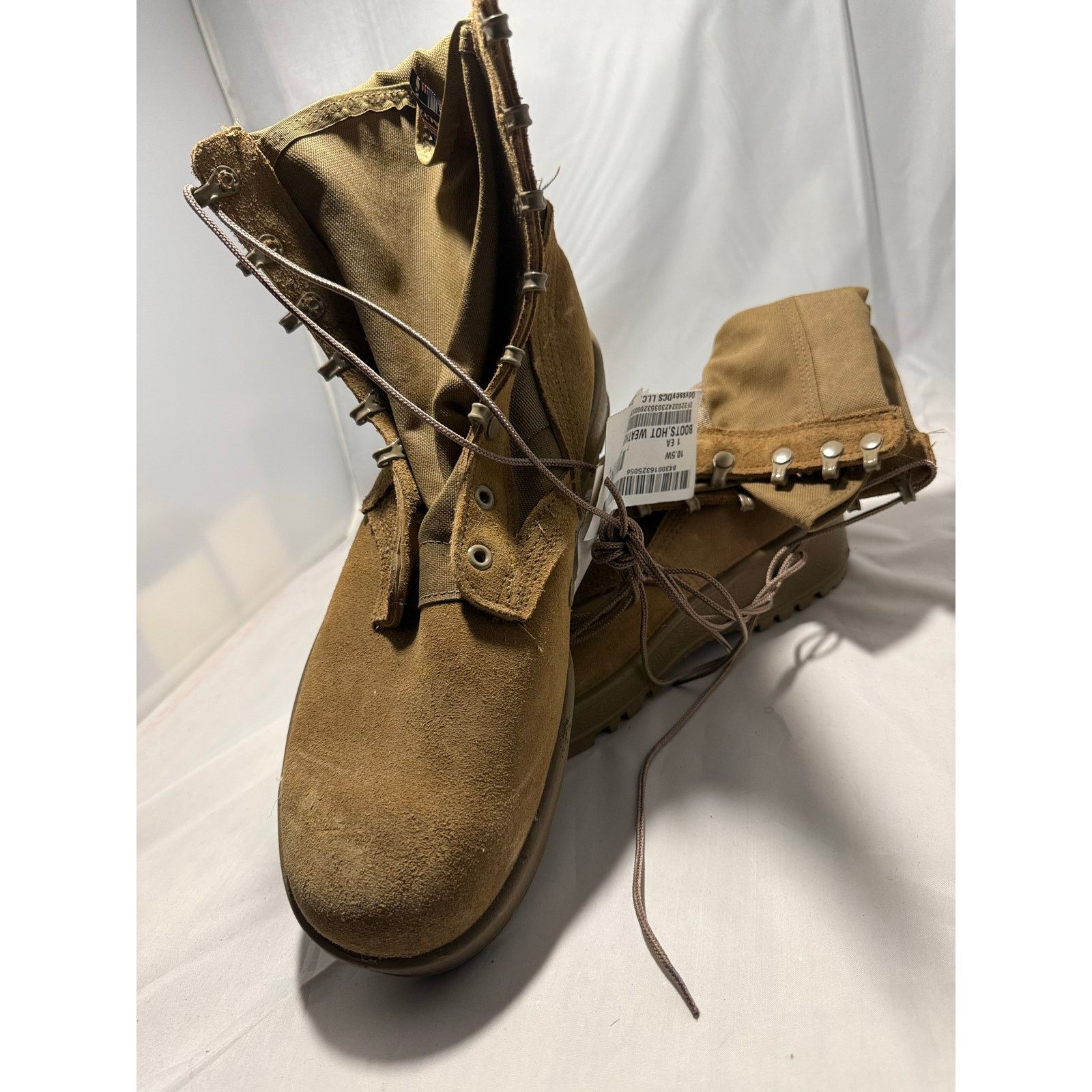 Altama ALTAMA Mens Desert Tan Hot Weather Army Combat Boots 10.5 W Size US 10.5 / EU 43-44 - 1 Thumbnail