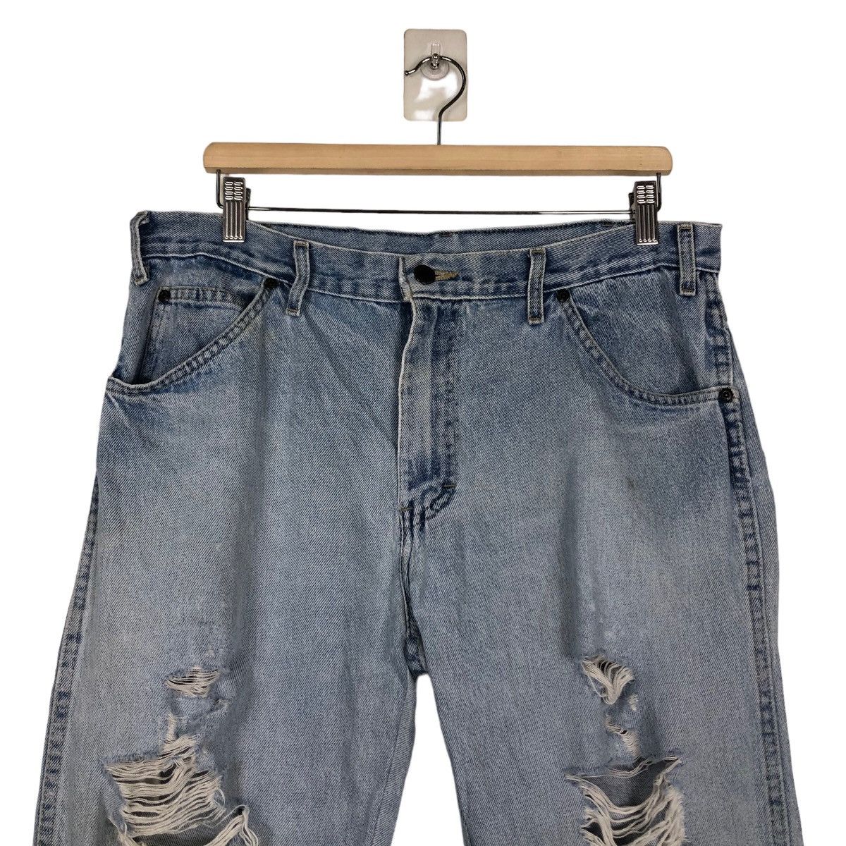 Japanese Brand 🔥Vintage Carpenter Denim Work Dickies Inspire Carhartt Usa Size US 36 / EU 52 - 3 Thumbnail