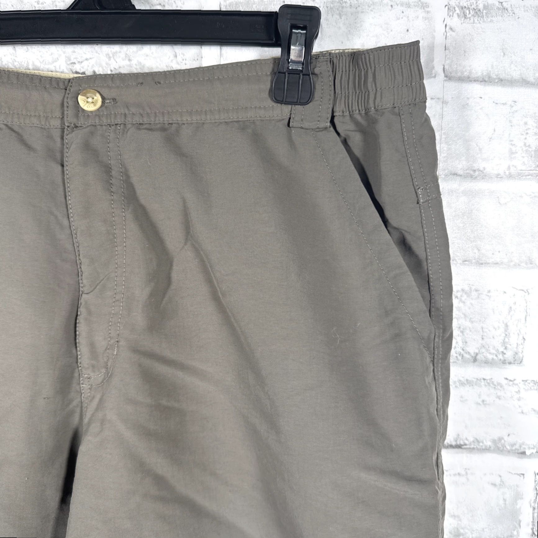Vintage Sportif Nylon Gray Convertible Pants Womens Size 10x32 Size 32" / US 10 / IT 46 - 2 Thumbnail
