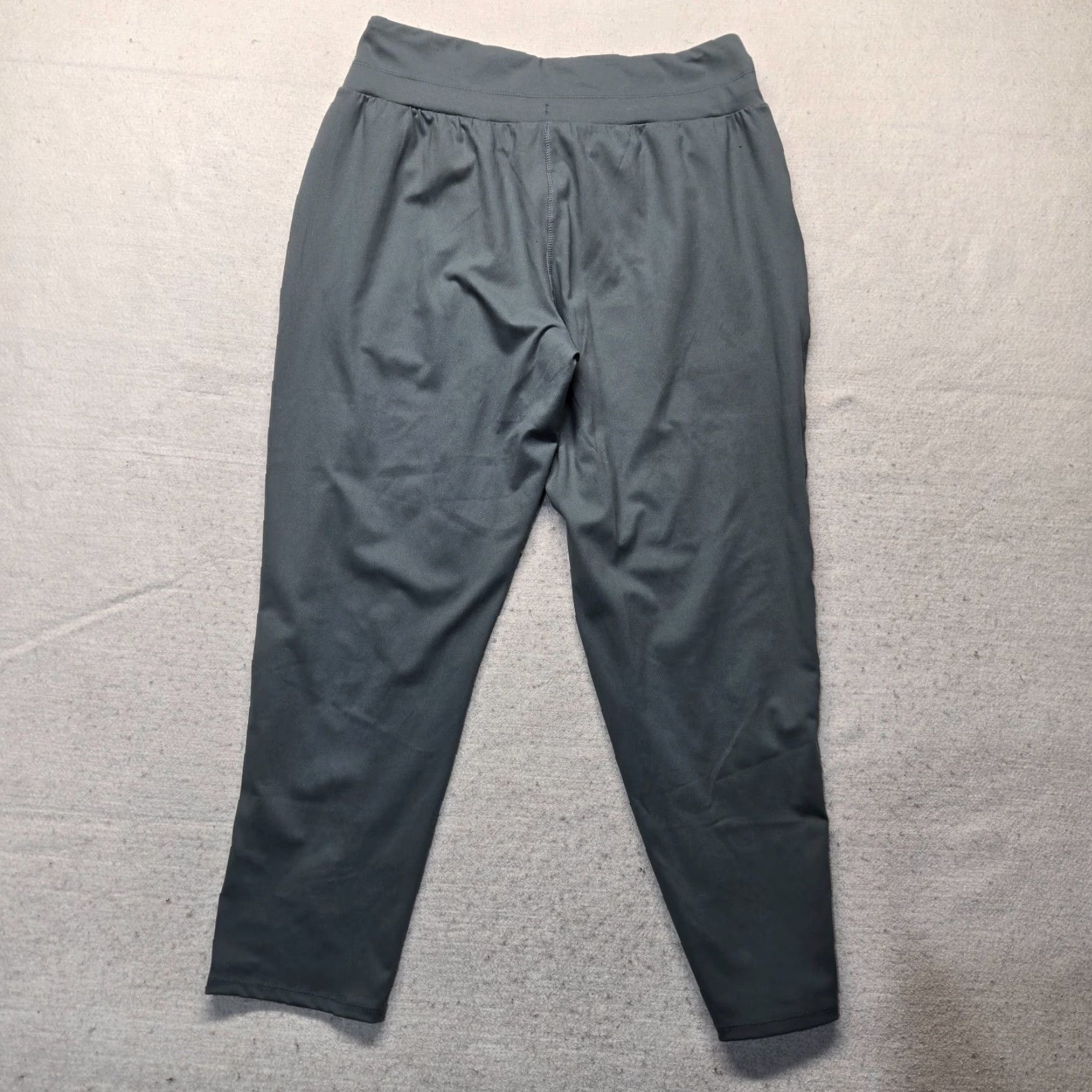 Vintage Maurices Pants Solid Green Stretch High Rise Straight Leg Pockets Women's L Size 36" / US 14 / IT 50 - 8 Thumbnail