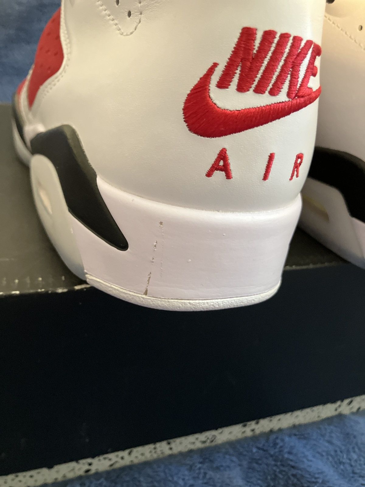 Jordan Brand Air Jordan Retro 6 OG “Carmine” 2020 Size US 10.5 / EU 43-44 - 11 Thumbnail