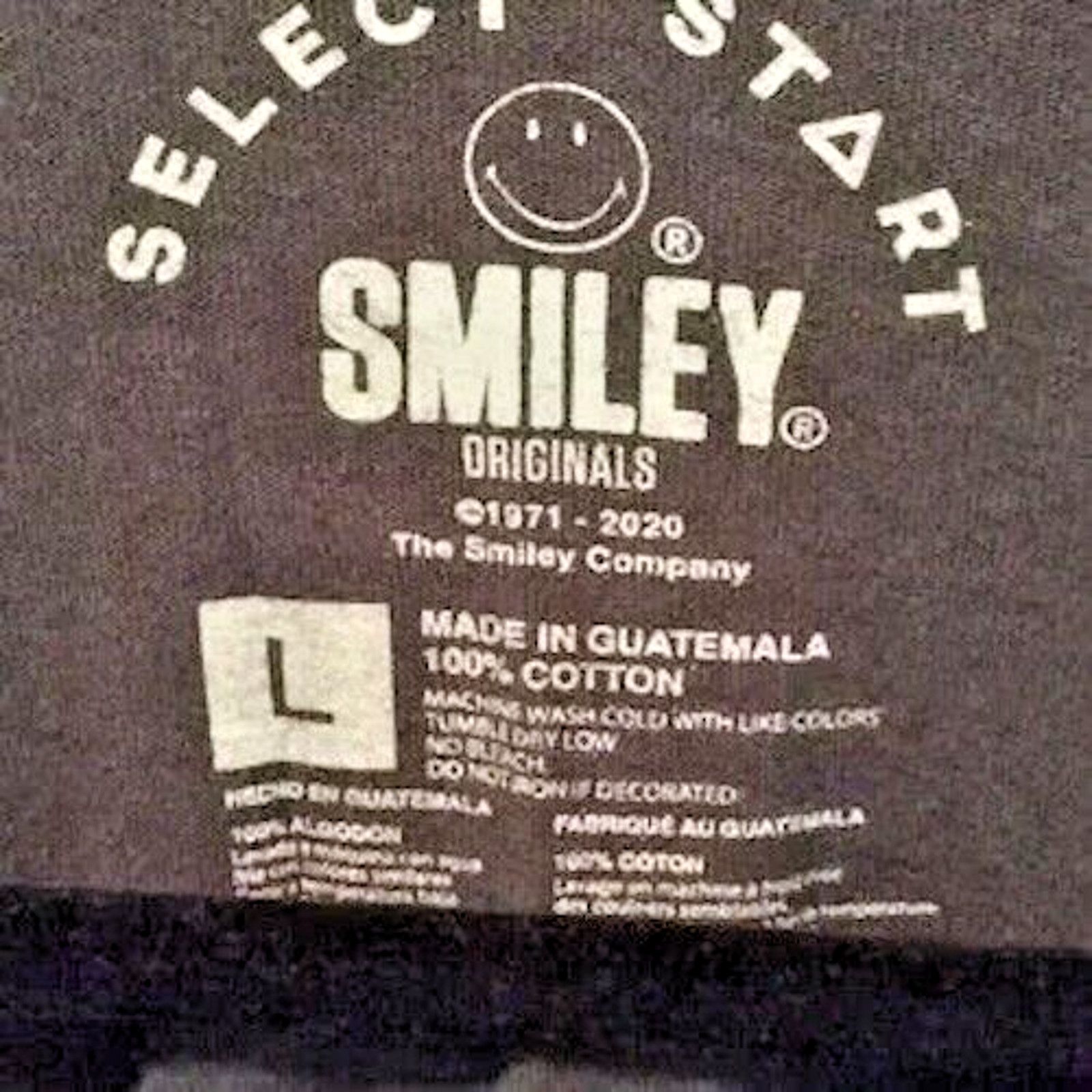 Other SMILEY ORIGINALS MEN’S BLACK COLLARED SHIRT Sz L Size US L / EU 52-54 / 3 - 5 Thumbnail