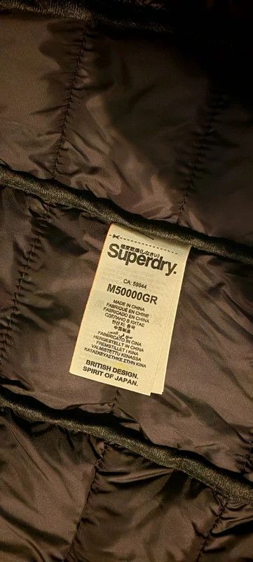 Superdry Superdry hooded double Zip tweed fuji Size US XL / EU 56 / 4 - 8 Thumbnail