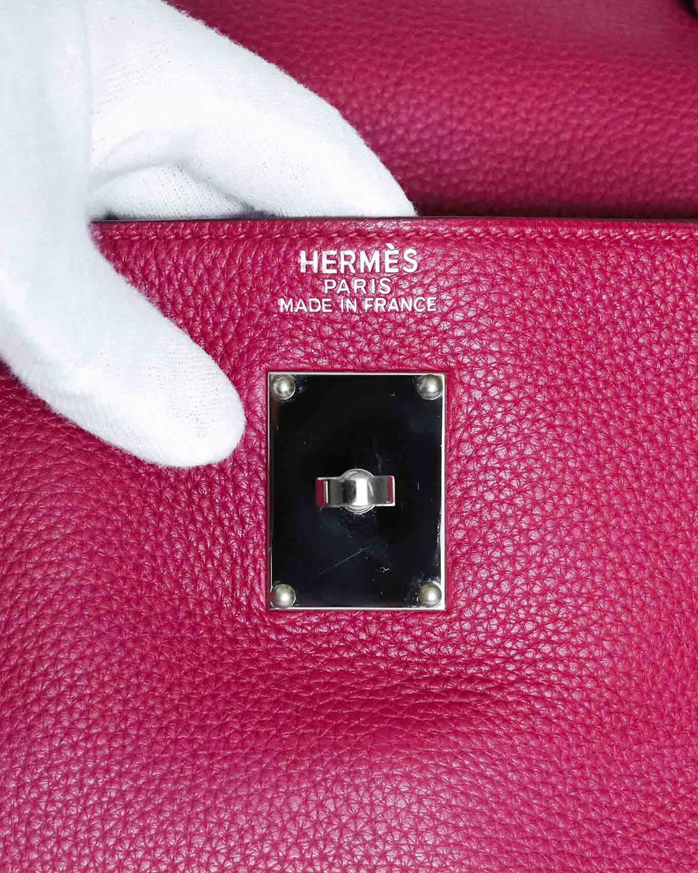 Hermes Kelly 50 Voyage Rubis Clémence 2010 Size ONE SIZE - 19 Thumbnail