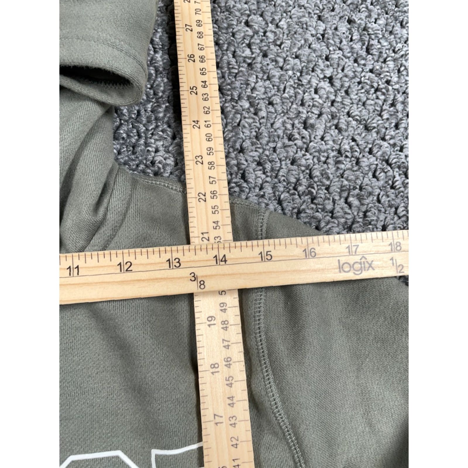 Polo Ralph Lauren Polo Jeans Ralph Lauren Hoodie Women's XL Green Full Zip Geometric 90s Preppy Womens Size XL / US 12-14 / IT 48-50 - 7 Thumbnail