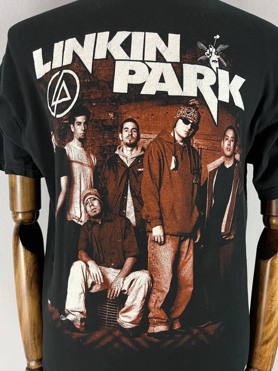 Vintage Linkin Park Vintage Tee T Shirt Black Faded Size US L / EU 52-54 / 3 - 1 Thumbnail