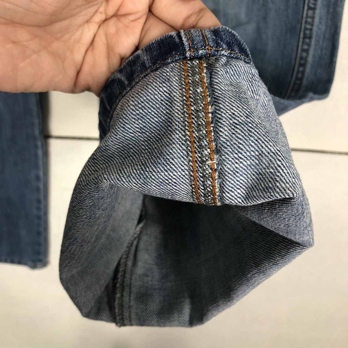 Issey Miyake 🔥90’s Vintage Issey Miyake Tsumori Chisato Denim Jeans Size US 32 / EU 48 - 11 Thumbnail