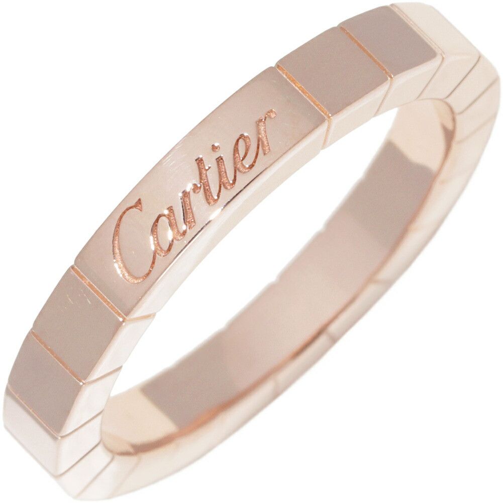 Cartier Cartier Cartier Lanieres Au750 Pink Gold Ring Size 53 Crocodile skin Ring B40483 DUTY FREE for USA Size ONE SIZE - 1 Thumbnail