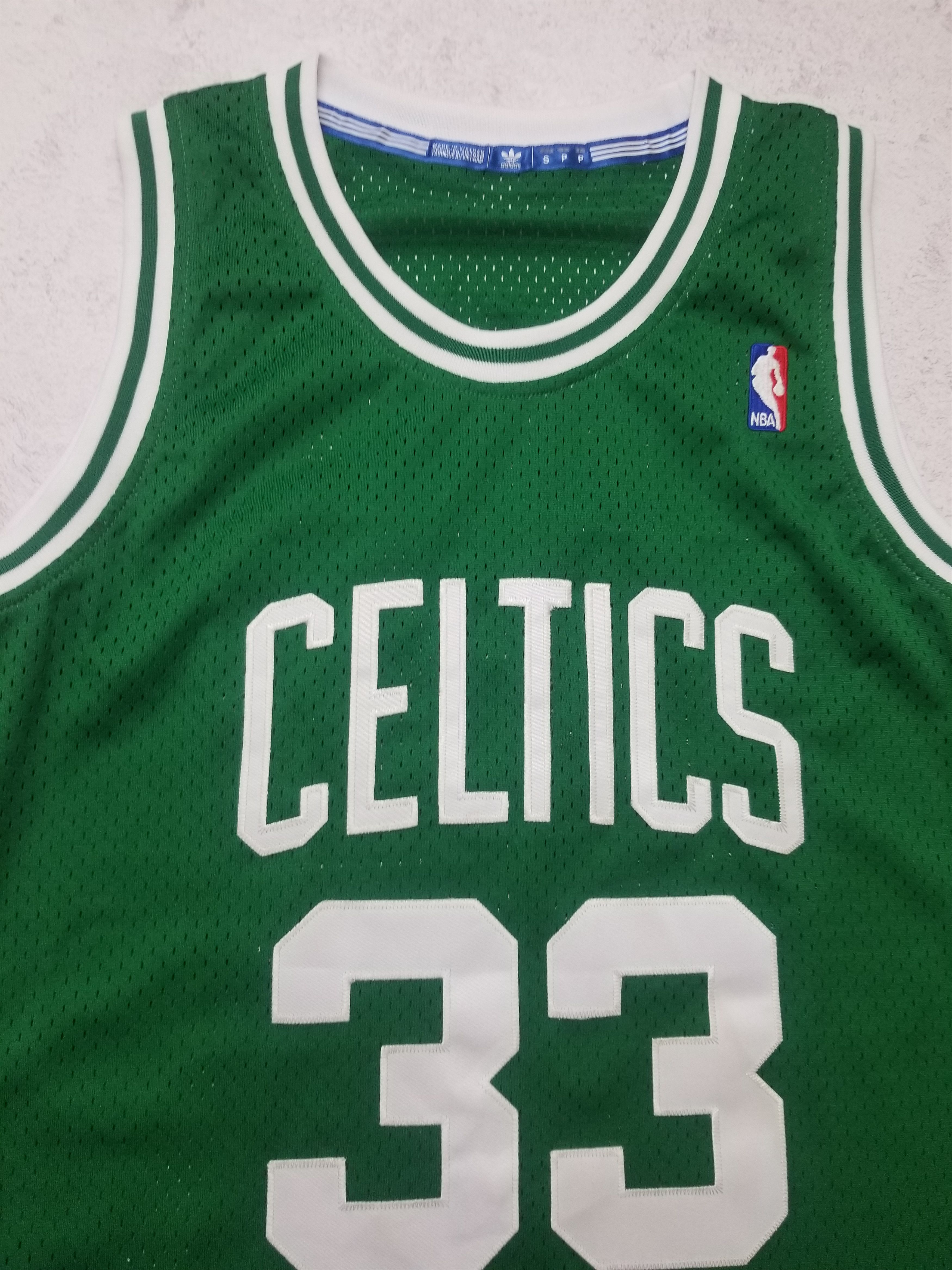 Adidas Boston Celtics Larry Bird #33 Hardwood Classics NBA Jersey Size US S / EU 44-46 / 1 - 11 Thumbnail