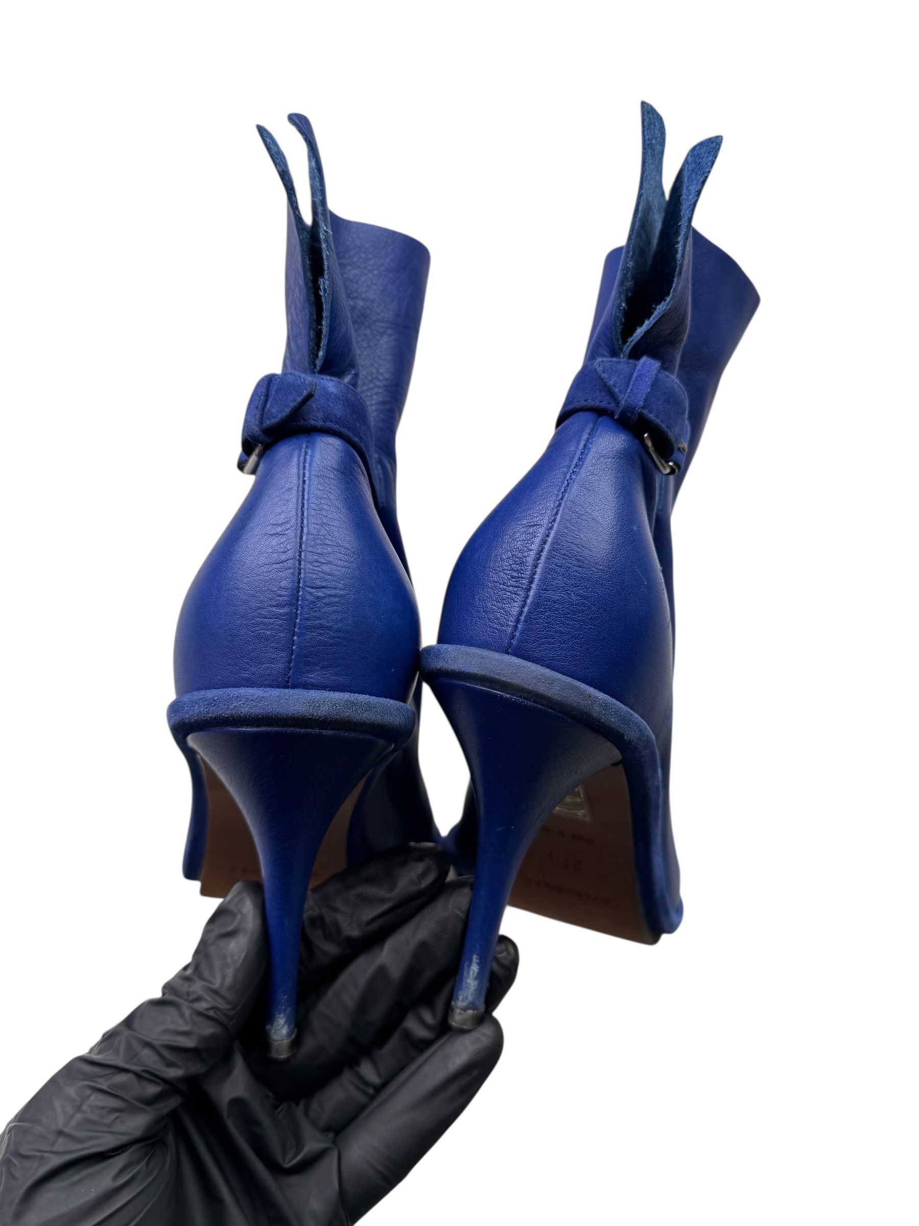 Balenciaga Balenciaga Paris Vintage Leather Heels D10 Size US 7.5 / IT 37.5 - 8 Thumbnail
