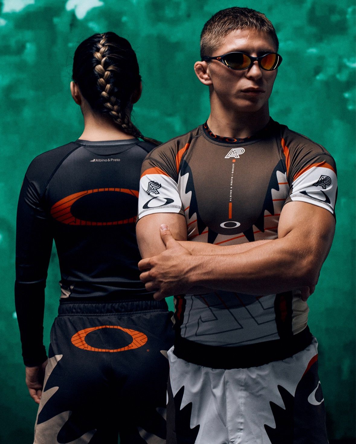 Oakley A&P® X OAKLEY® EYE JACKET™ MATTE BLACK W/ PRIZM RUBY Size ONE SIZE - 5 Thumbnail