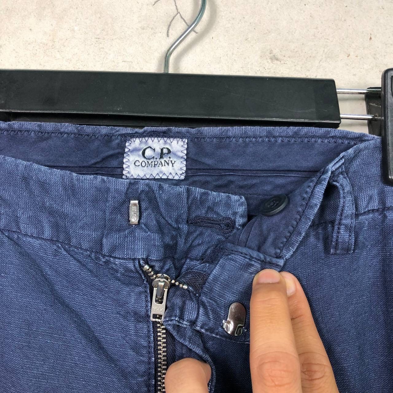 C.P. Company Vintage 90s C.P. Company Massimo Osti Navy Blue Pant Trouser Size US 33 - 5 Thumbnail