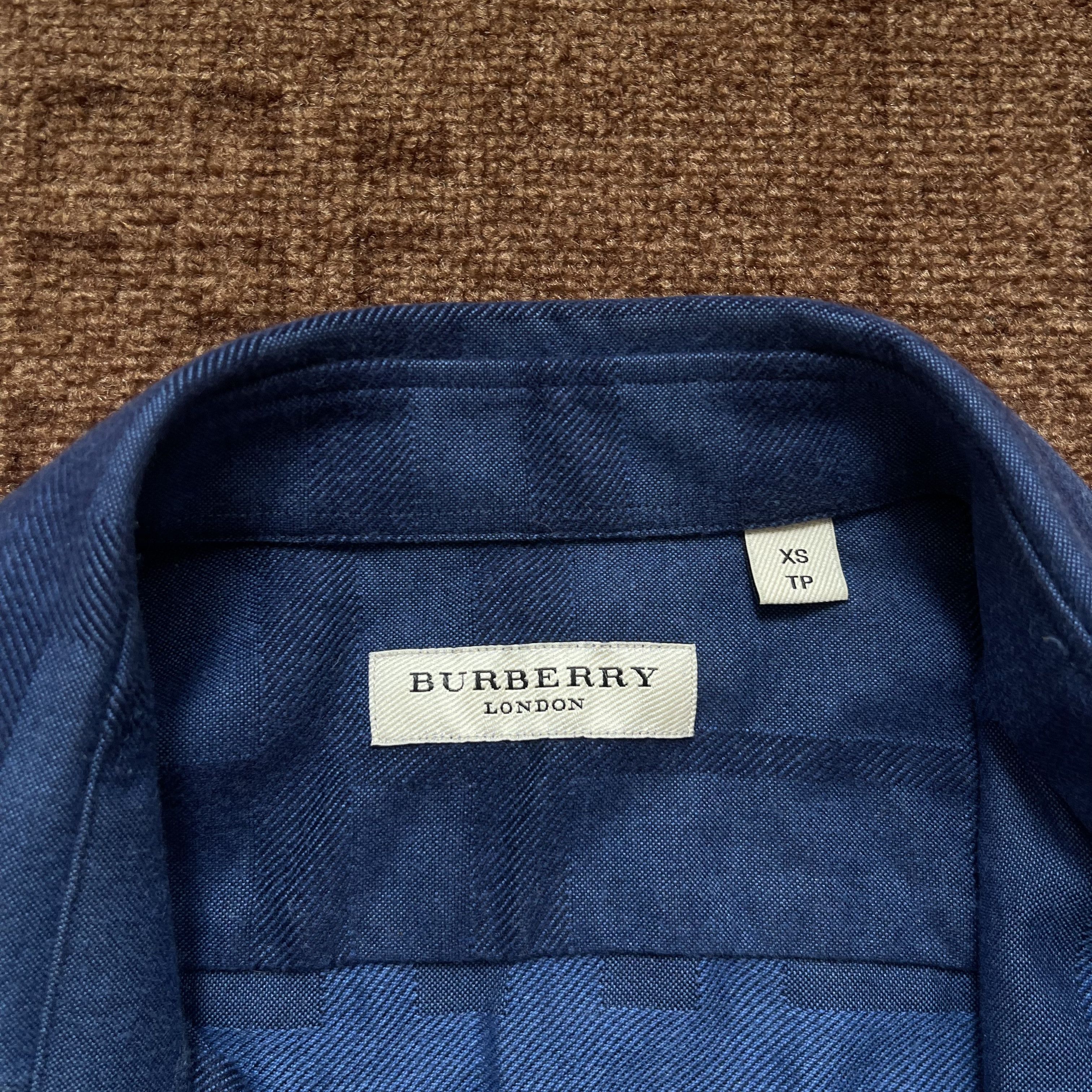 Other Burberry shirt nova check Blue Size US XS / EU 42 / 0 - 2 Thumbnail