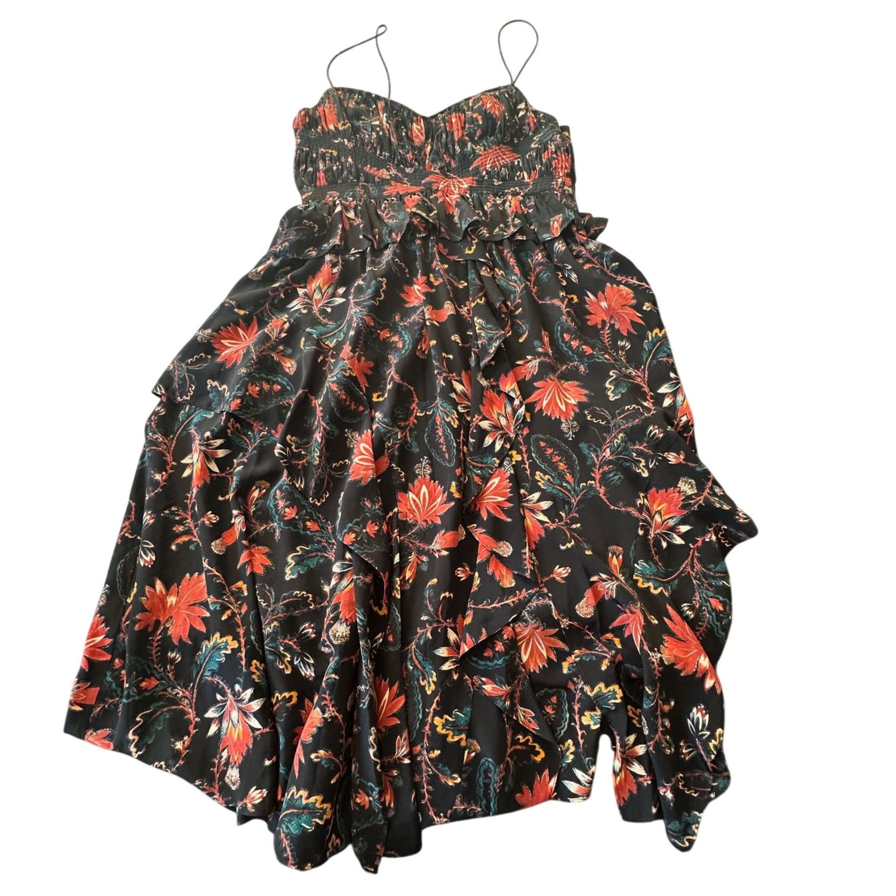 Ulla Johnson Ulla Johnson Renata Dress in Obsidian. Silk, Size 12 NWT Size XL / US 12-14 / IT 48-50 - 5 Thumbnail