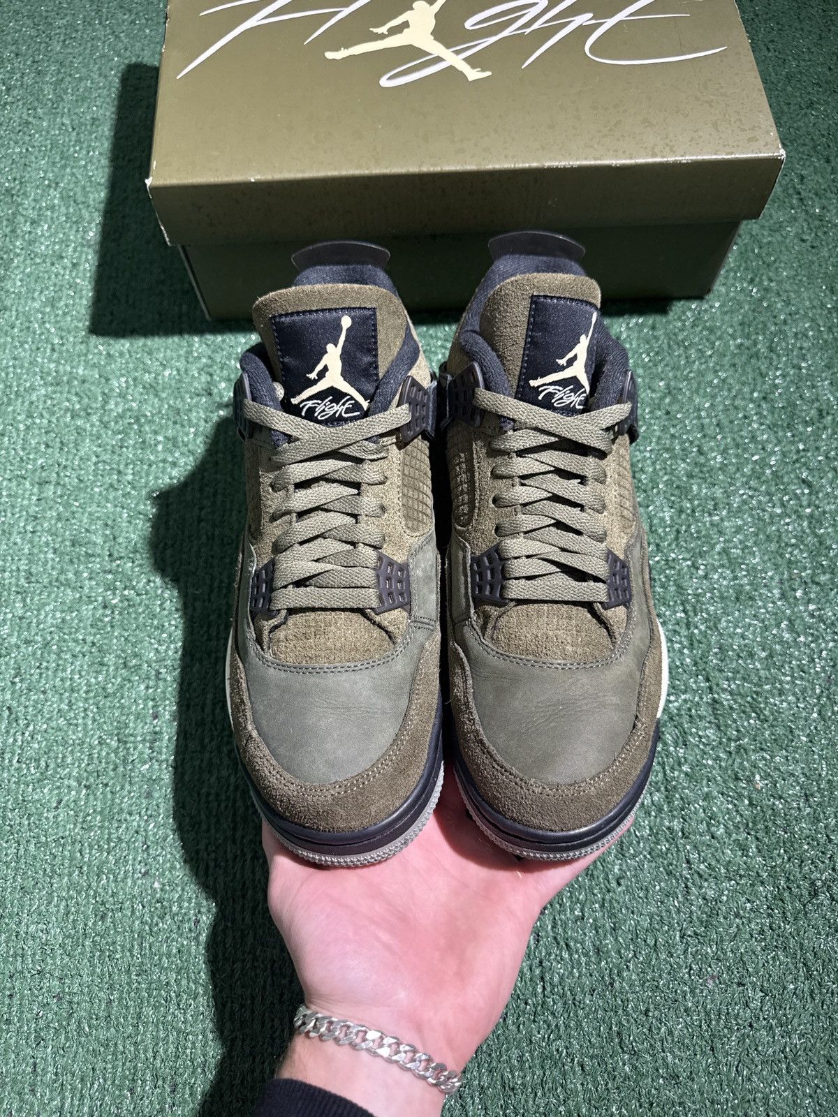 Jordan Brand Jordan 4 craft medium olive Size US 9 / EU 42 - 2 Thumbnail