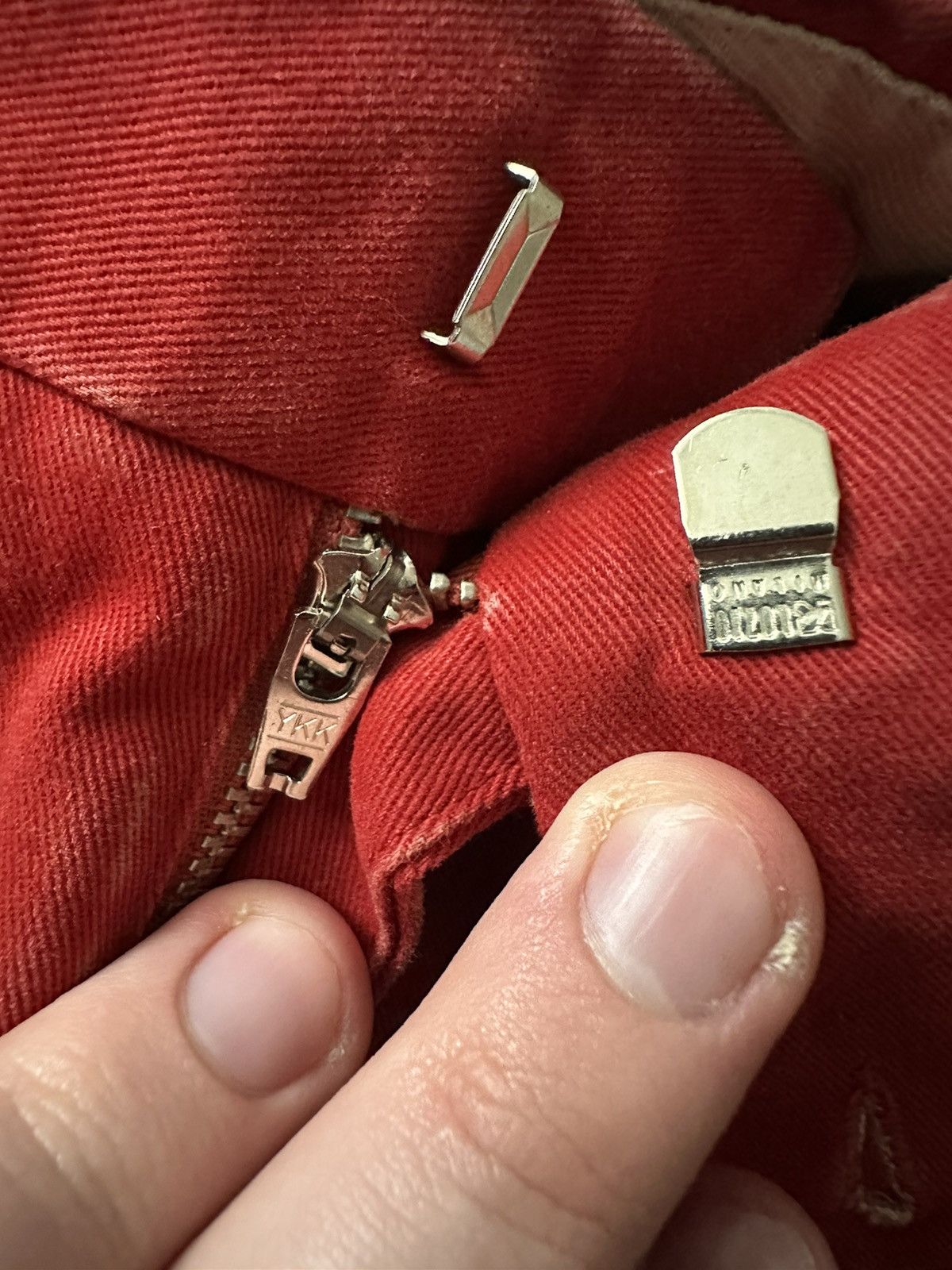 Burberry Burberry London Bright Red Pleated Chino Pants Vintage y2k Size US 38 / EU 54 - 7 Thumbnail