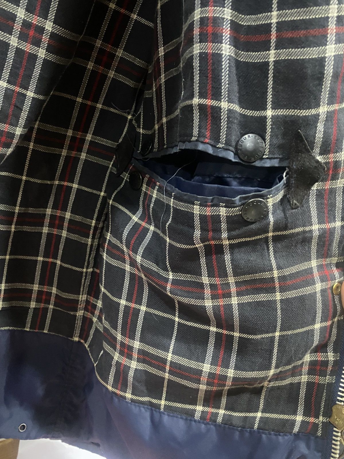 Barbour Barbour Border Waxed Cotton 81cm/32 in Lining Quilted Size US S / EU 44-46 / 1 - 7 Thumbnail