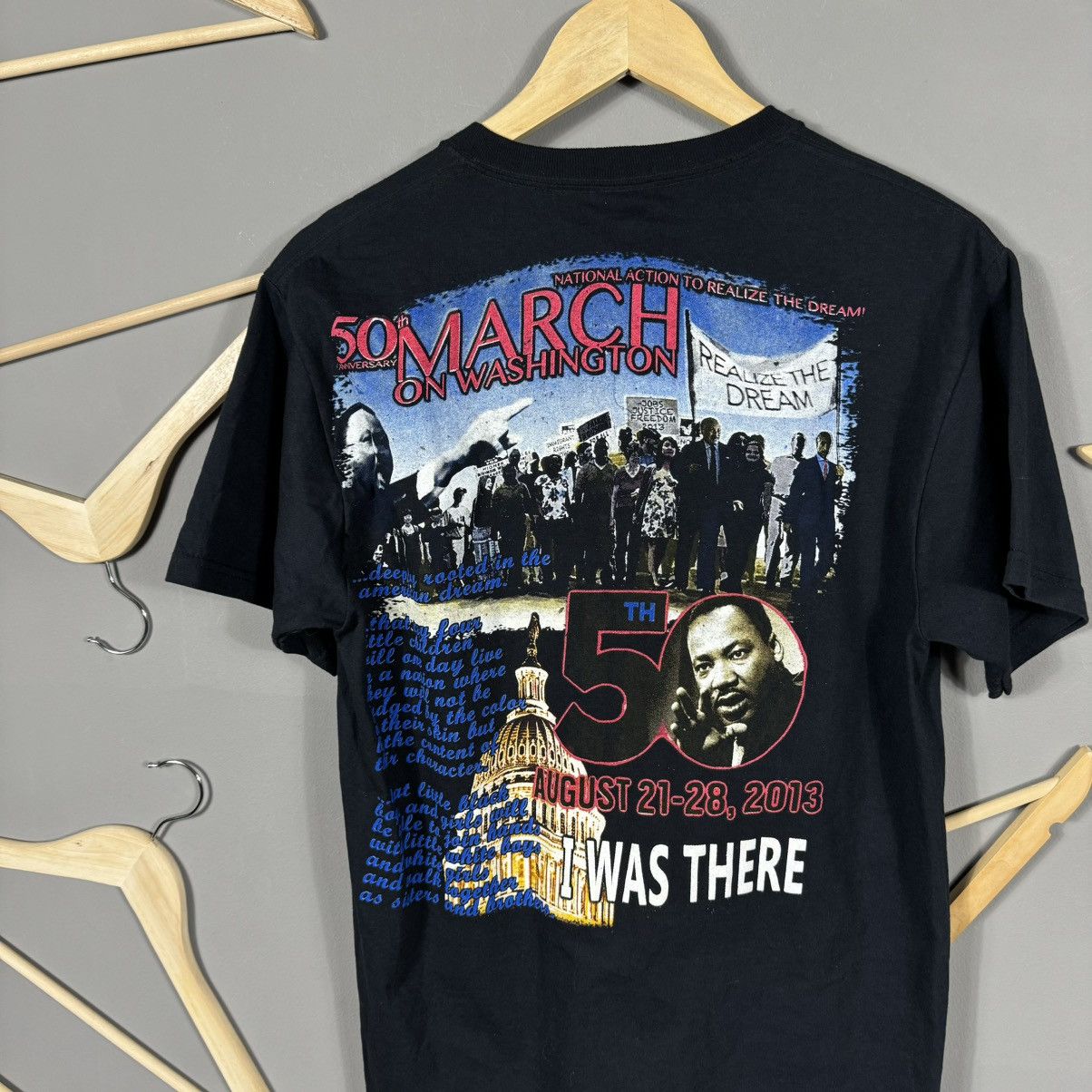 Other I Have a Dream 50s March of Washington T-shirt Size US M / EU 48-50 / 2 - 5 Thumbnail