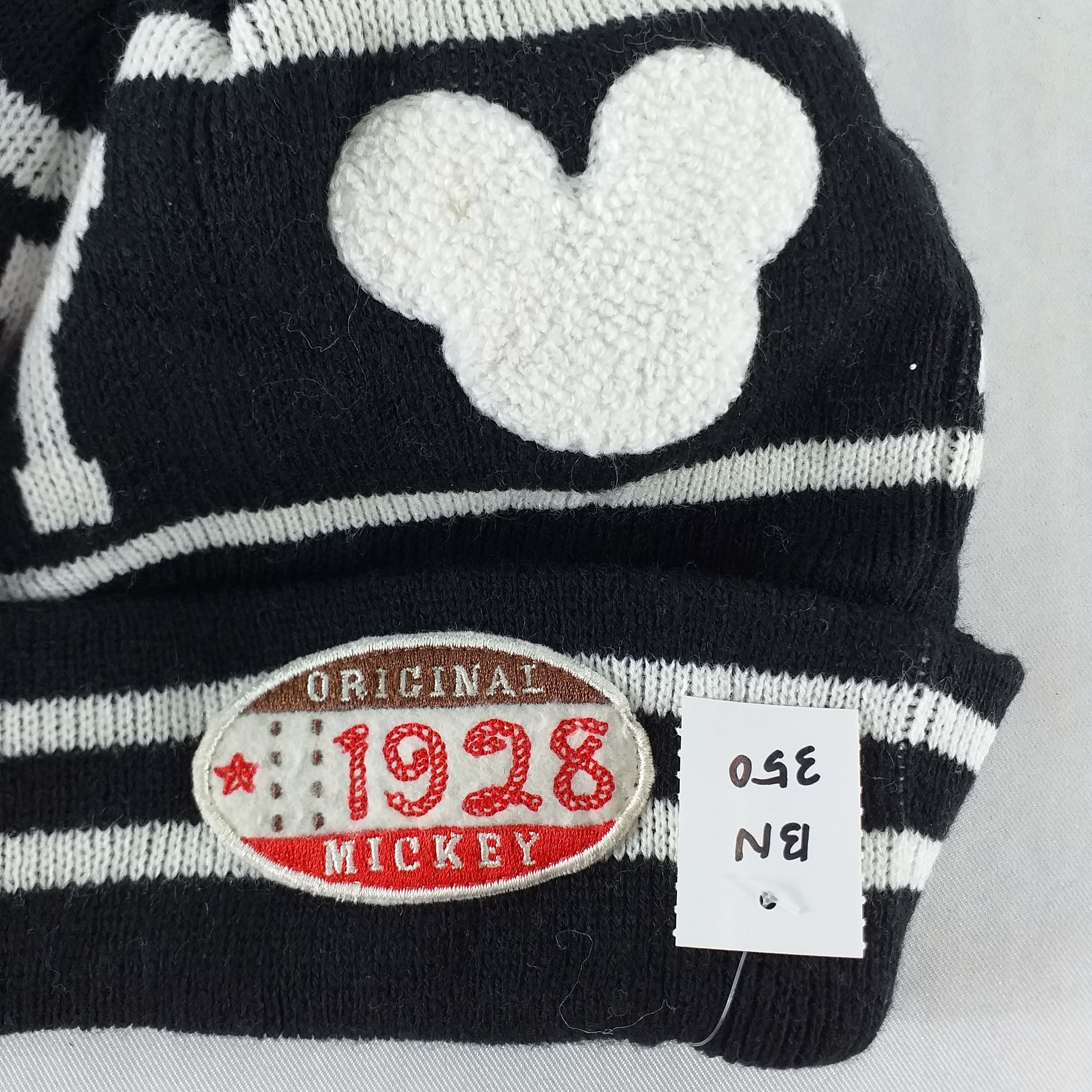 Cartoon Network Original 1928 Mickey Embroidery Snow Cap Hat Beanie -BN350 Size ONE SIZE - 8 Thumbnail