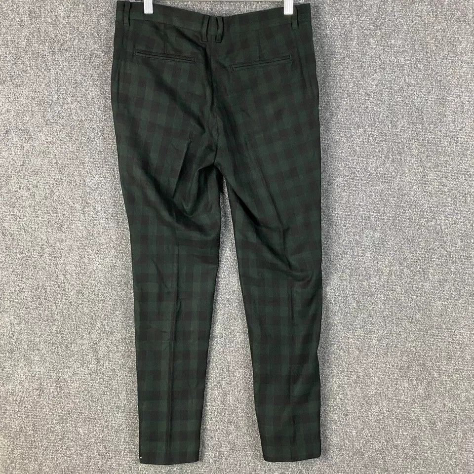 21 Men 21 Men Dress Pants Size 30 Checkers Polyester Inseam 29" Size US 30 / EU 46 - 6 Thumbnail