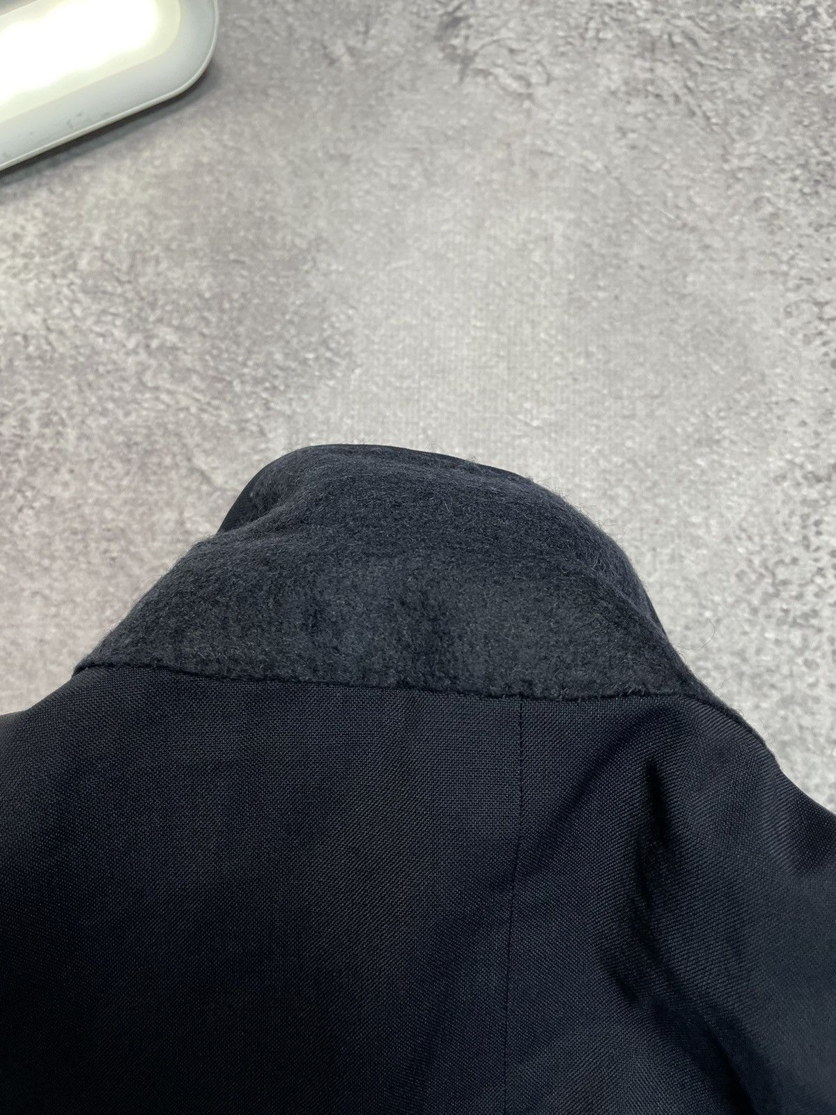 Prada Prada Milano Tailored Black VW Mohair Suit Size 50R - 21 Thumbnail