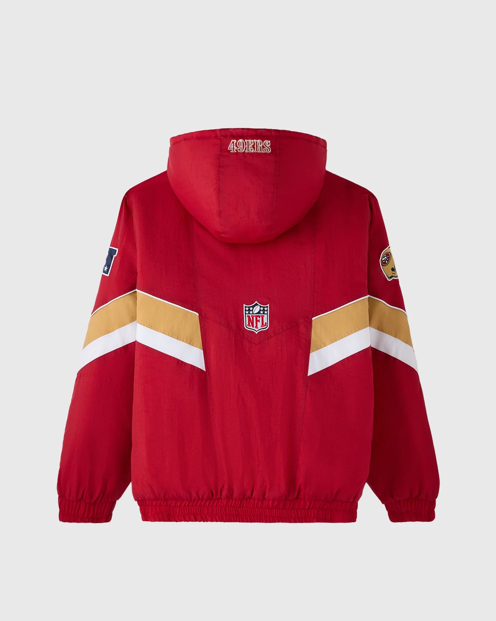 OVO x NFL SAN FRANCISCO 49ERS STARTER SIDELINE PUFFER JACKET