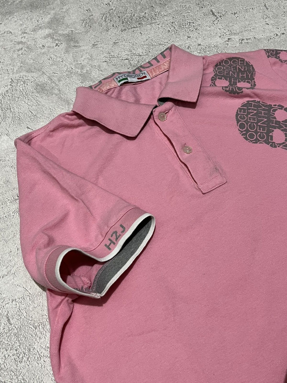 HYDROGEN × Japanese Brand Hydrogen Italy Skull Polo Size US XL / EU 56 / 4 - 3 Thumbnail