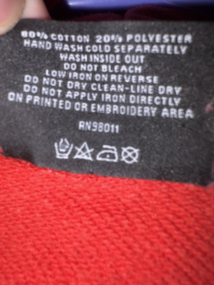 Icecream running dog hoodie red Size US M / EU 48-50 / 2 - 4 Thumbnail