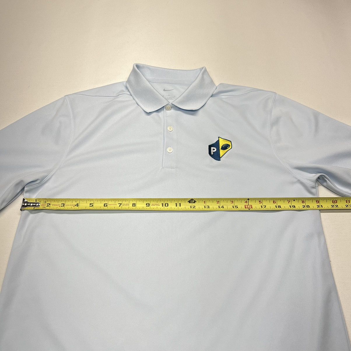 Nike Nike Polo Shirt Blue Golf Embroidered Power Logo Athletic Size US M / EU 48-50 / 2 - 16 Thumbnail