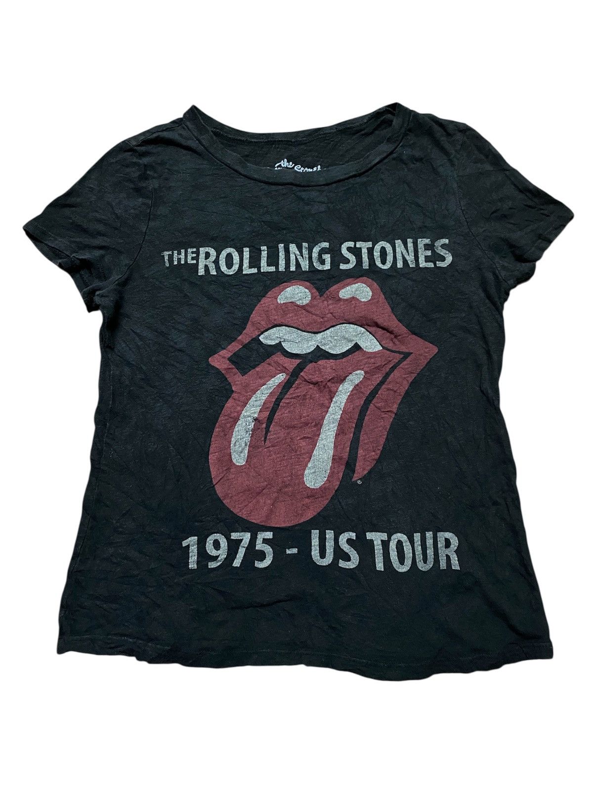 Band Tees × The Rolling Stones The Rolling Stones 1975 Tour Tee Size XS / US 0-2 / IT 36-38 - 1 Thumbnail
