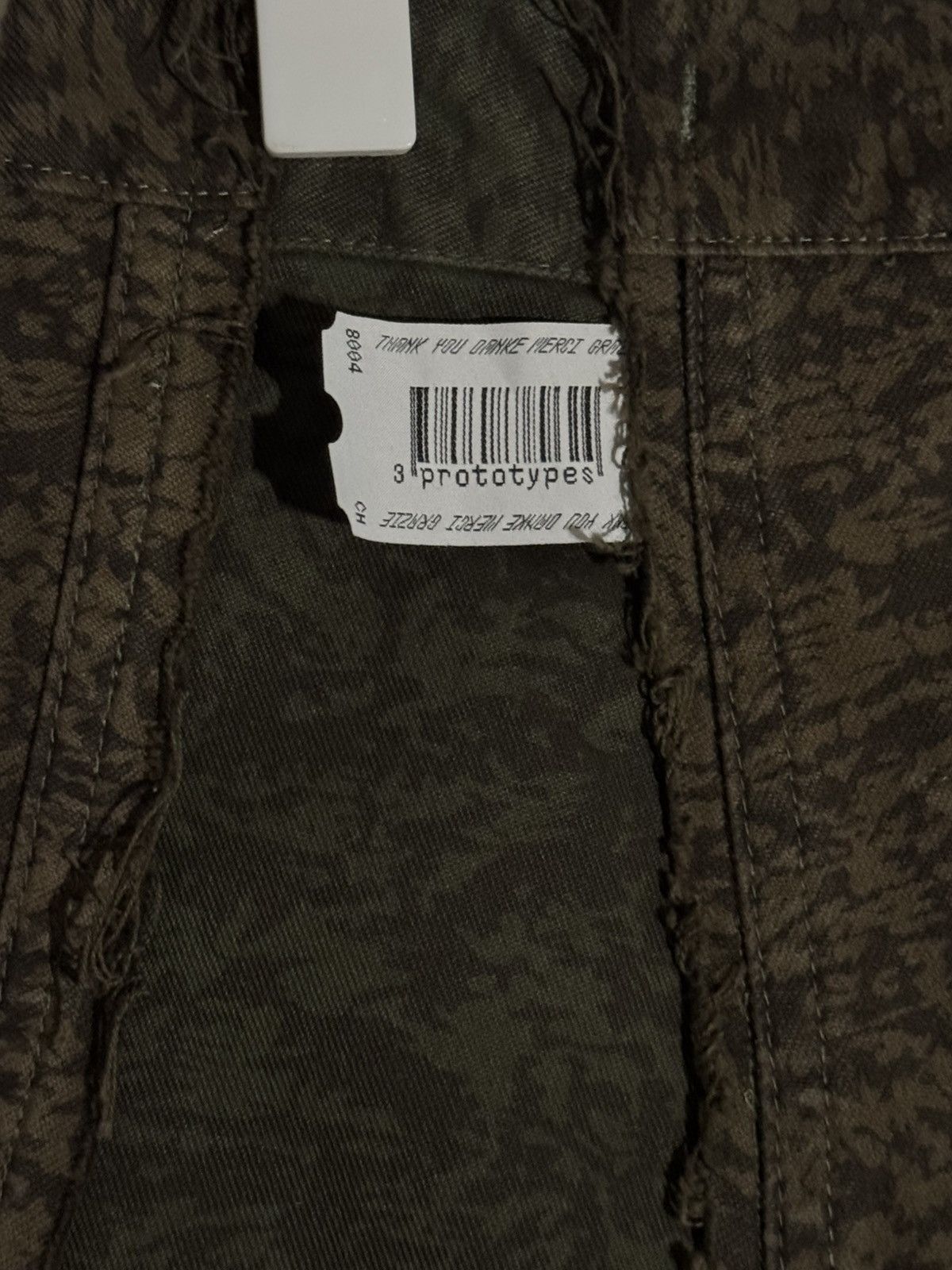 Prototypes Prototypes Upcycled Camo Skirt Size US 29 - 4 Thumbnail