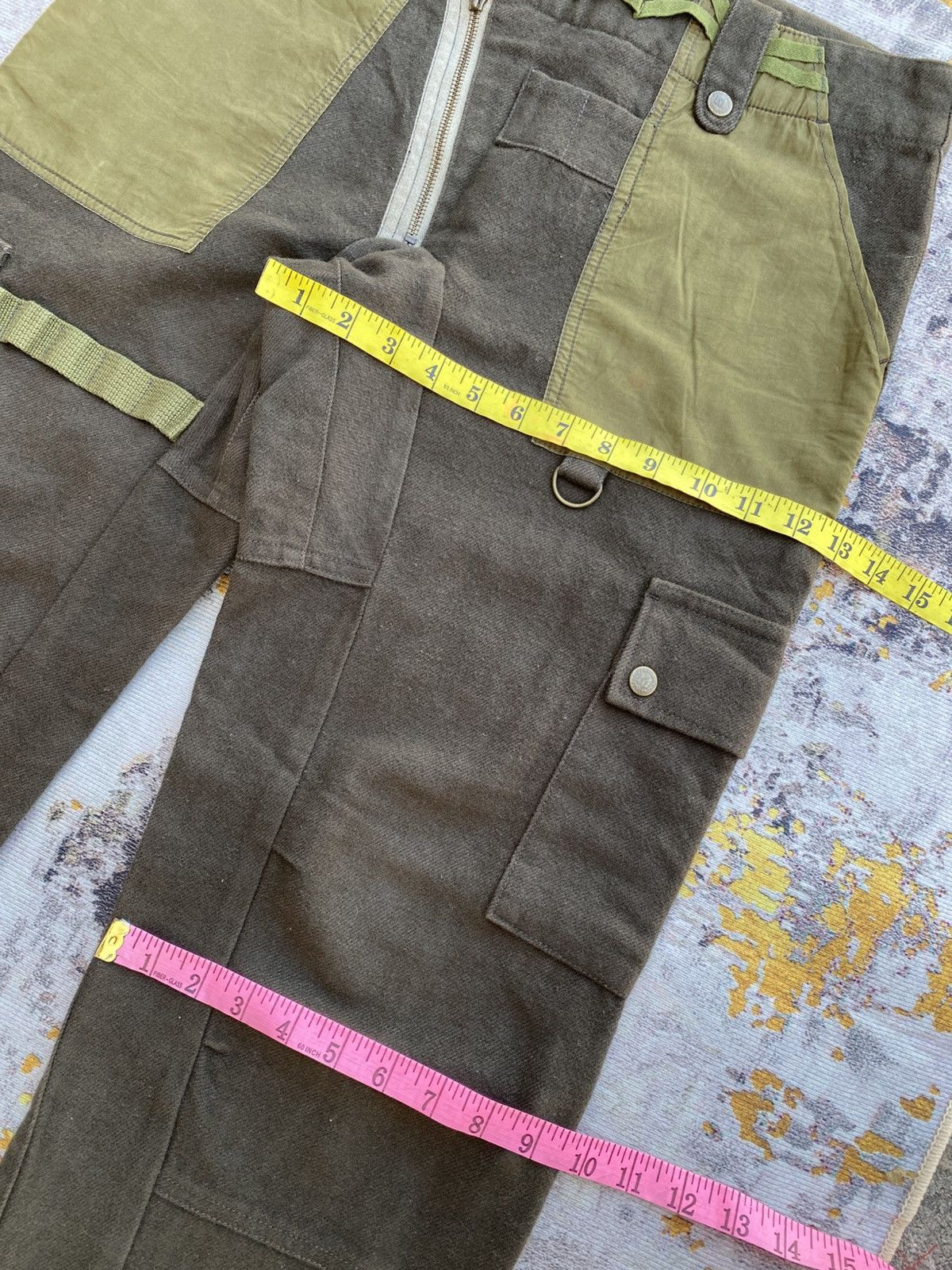 Japanese Brand Vintage Japanese Brands Wool Cargo Mobstyles Pants Size US 35 - 18 Thumbnail