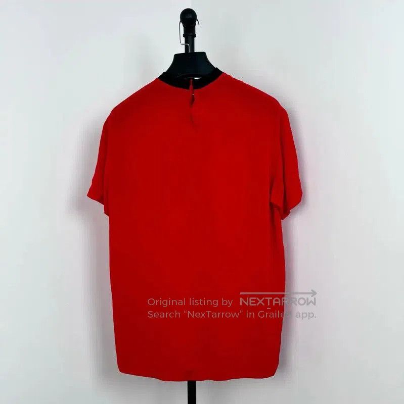 Givenchy Givenchy Red Cotton Women's T-Shirt . Size S / US 4 / IT 40 - 2 Thumbnail