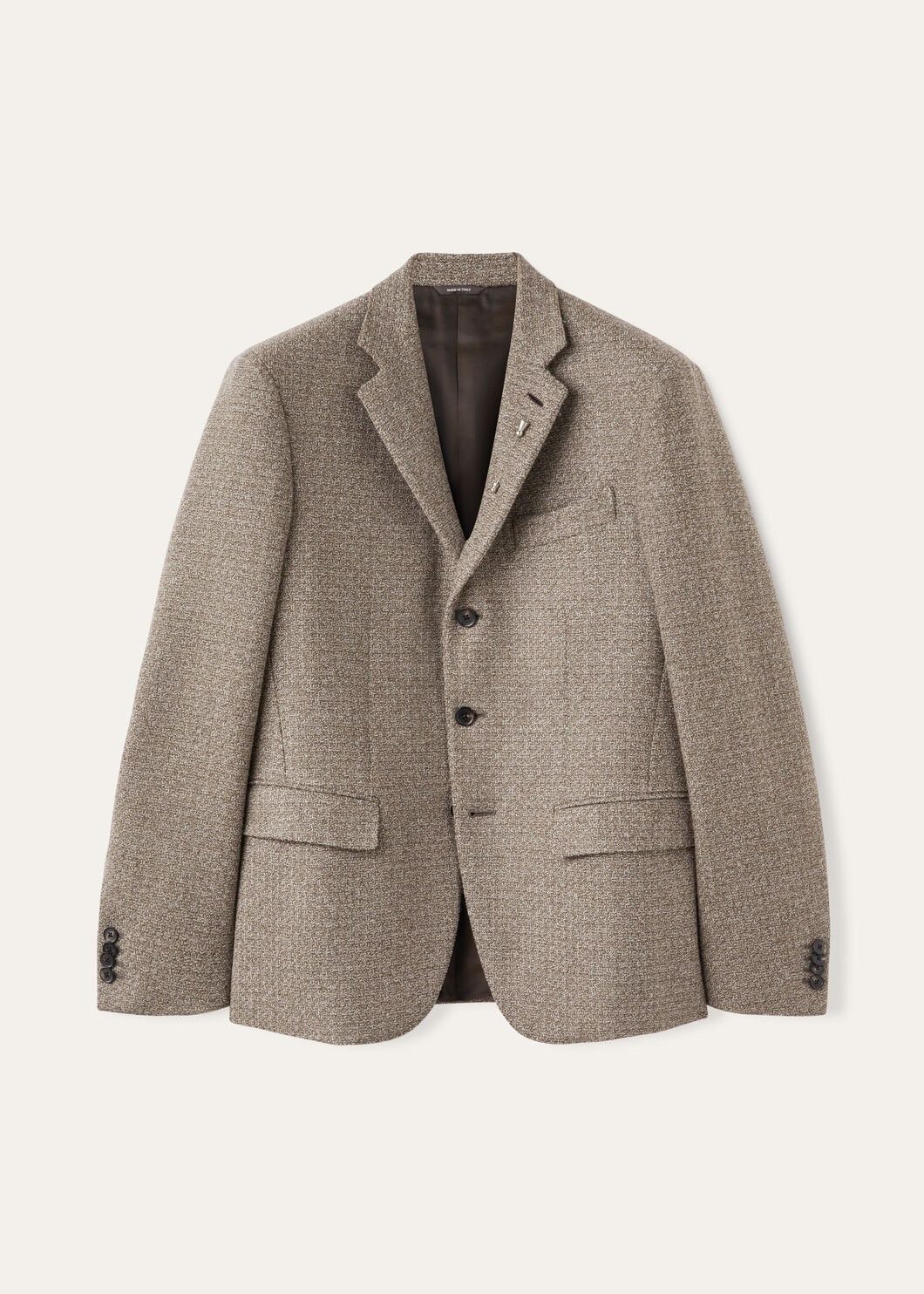 Loro Piana o1w1db10825 FAO6526 Torino Jacket in Beige Size US M / EU 48-50 / 2 - 1 Thumbnail