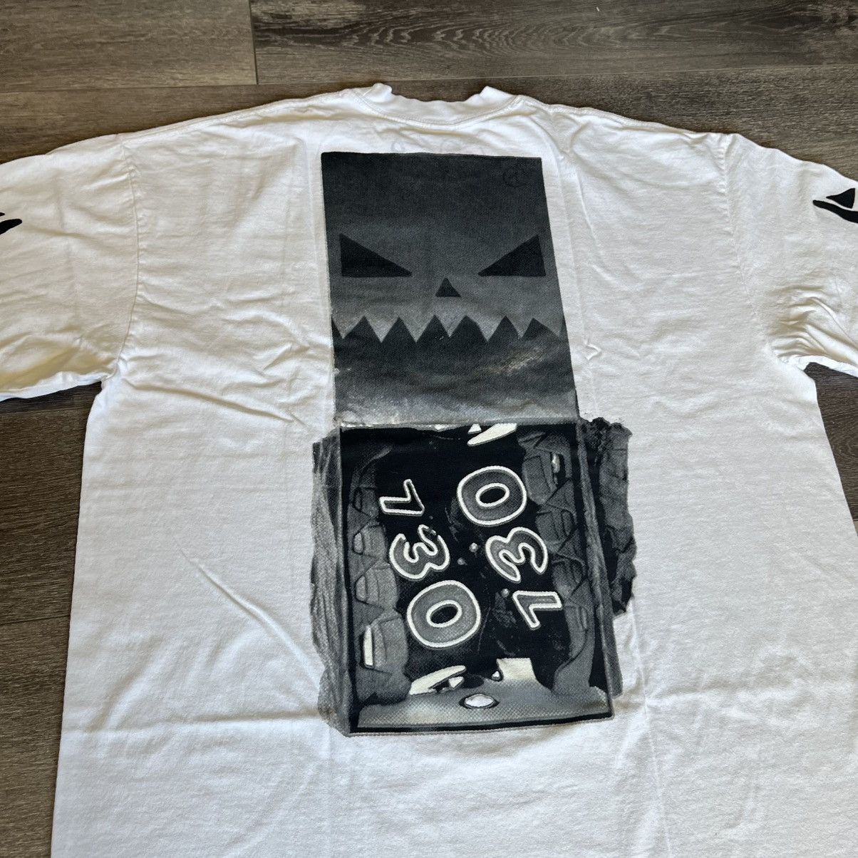 Asspizza New Asspizza 730 Footwear Puff Print Shoes Graphic Logo Tee Size US XL / EU 56 / 4 - 6 Thumbnail