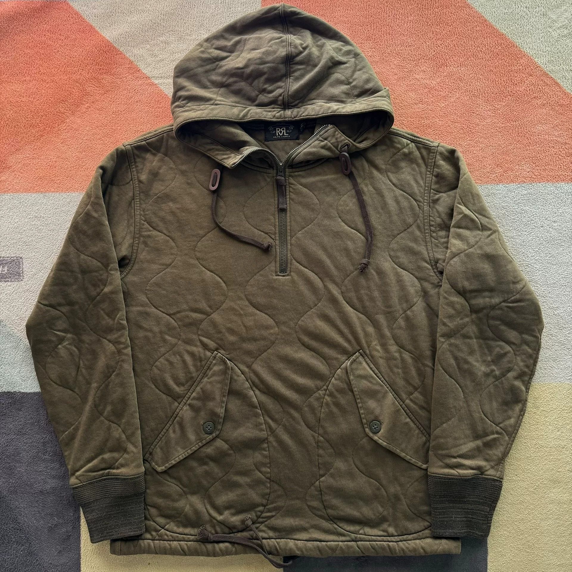 RRL Ralph Lauren RRL Military Style Hoodie Size US S / EU 44-46 / 1 - 1 Thumbnail