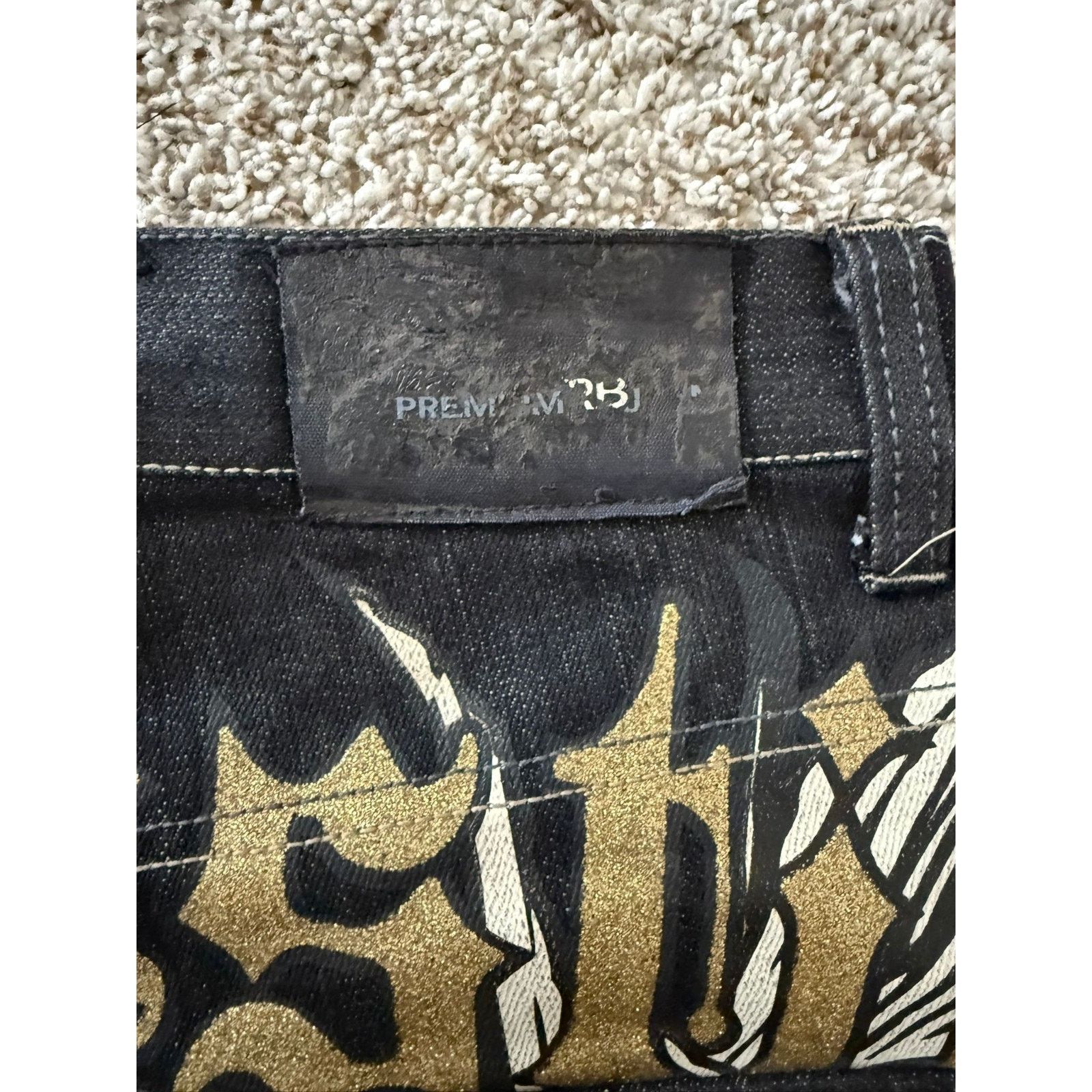 Majestic NWT Vintage Majestic Revival Black Jeans 32/32 Size US 32 / EU 48 - 10 Thumbnail