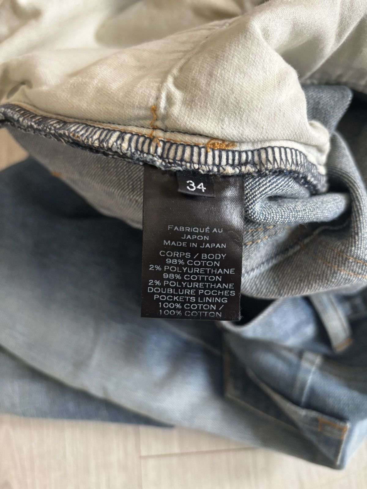 Balmain Balmain biker jeans. Size US 34 / EU 50 - 4 Thumbnail
