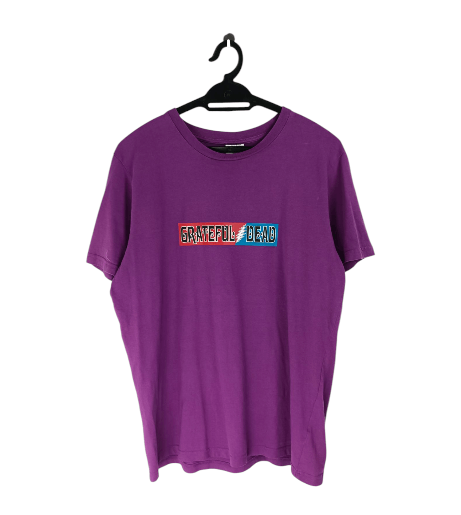 Grateful Dead VINTAGE GRATEFUL DEAD BOX LOGO CRAZY BACKHIT TEE Size US M / EU 48-50 / 2 - 2 Thumbnail