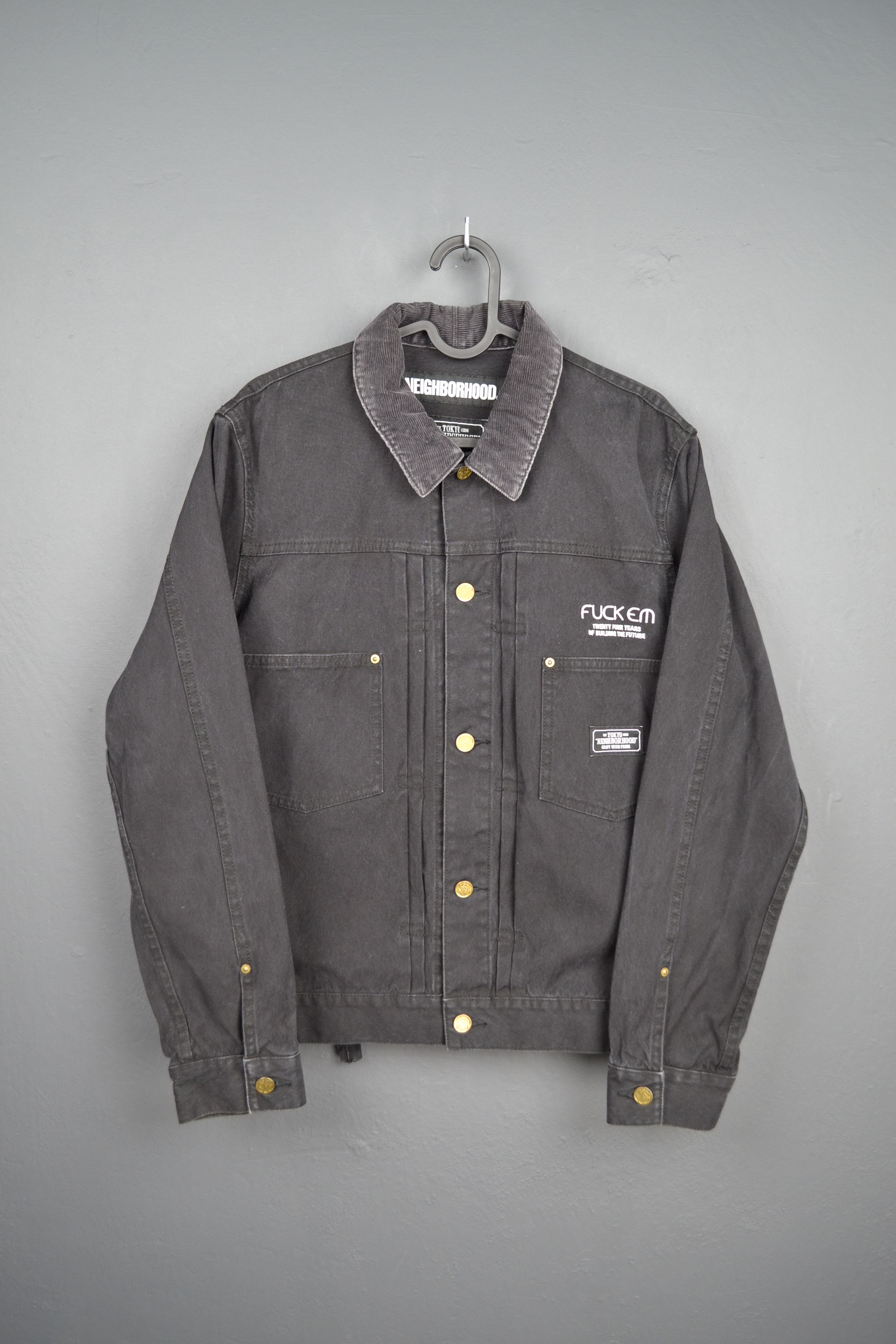 Neighborhood Neighborhood Duck Stockman Black Cotton Type 1 2 Jacket M Size US M / EU 48-50 / 2 - 3 Thumbnail