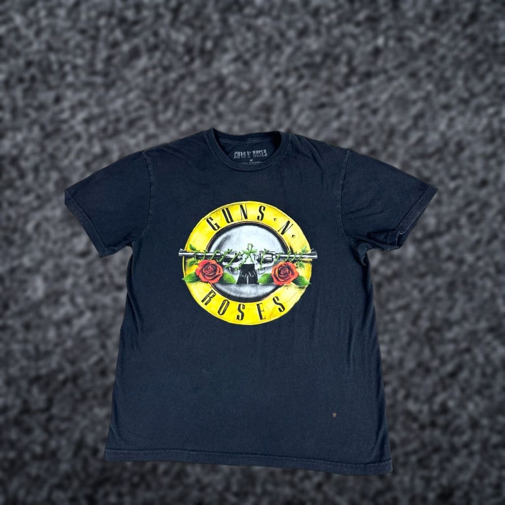Vintage Guns N' Roses Shirt Mens M Black Band Tee Rock Concert T-Shirt 100% Cotton READ Size US M / EU 48-50 / 2 - 1 Thumbnail