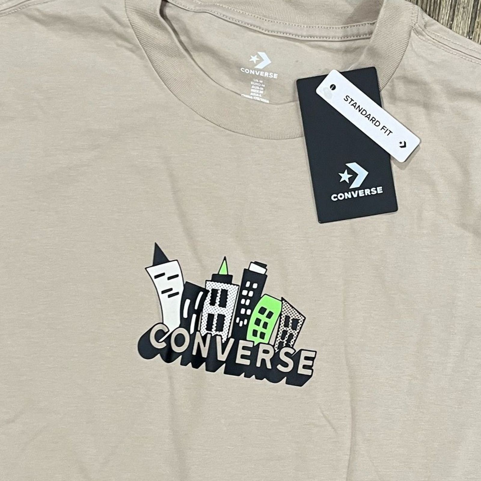 Converse NWT Converse Tree Of Life Fleece Tee Long Sleeve Crewneck M Size US M / EU 48-50 / 2 - 2 Thumbnail